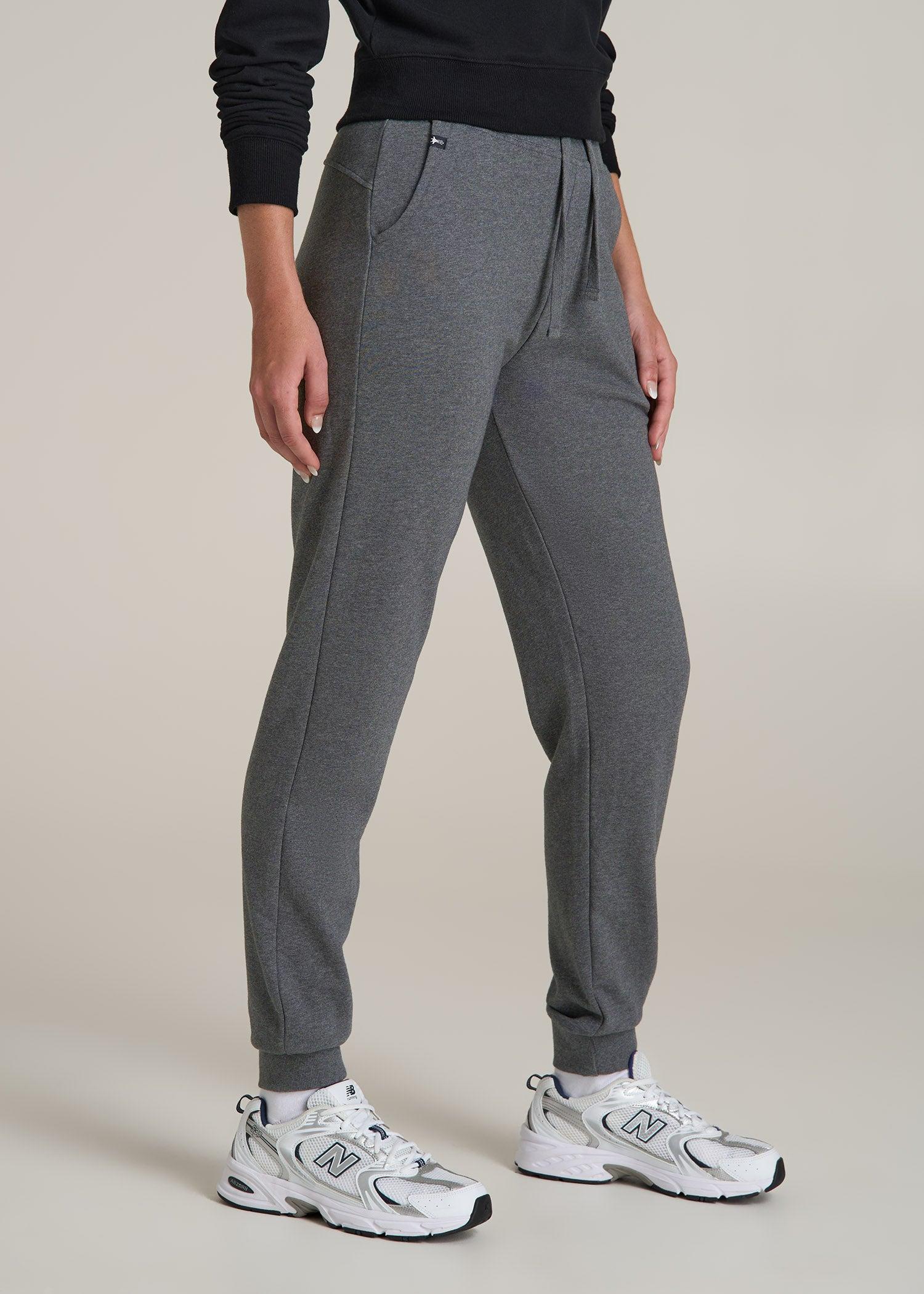 Wearever 2.0 French Terry Joggers for Tall Women in Charcoal Mix Female Product Image