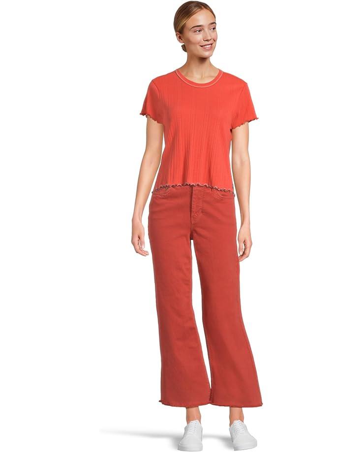 Earthworks Wide Leg Crop Pants Product Image
