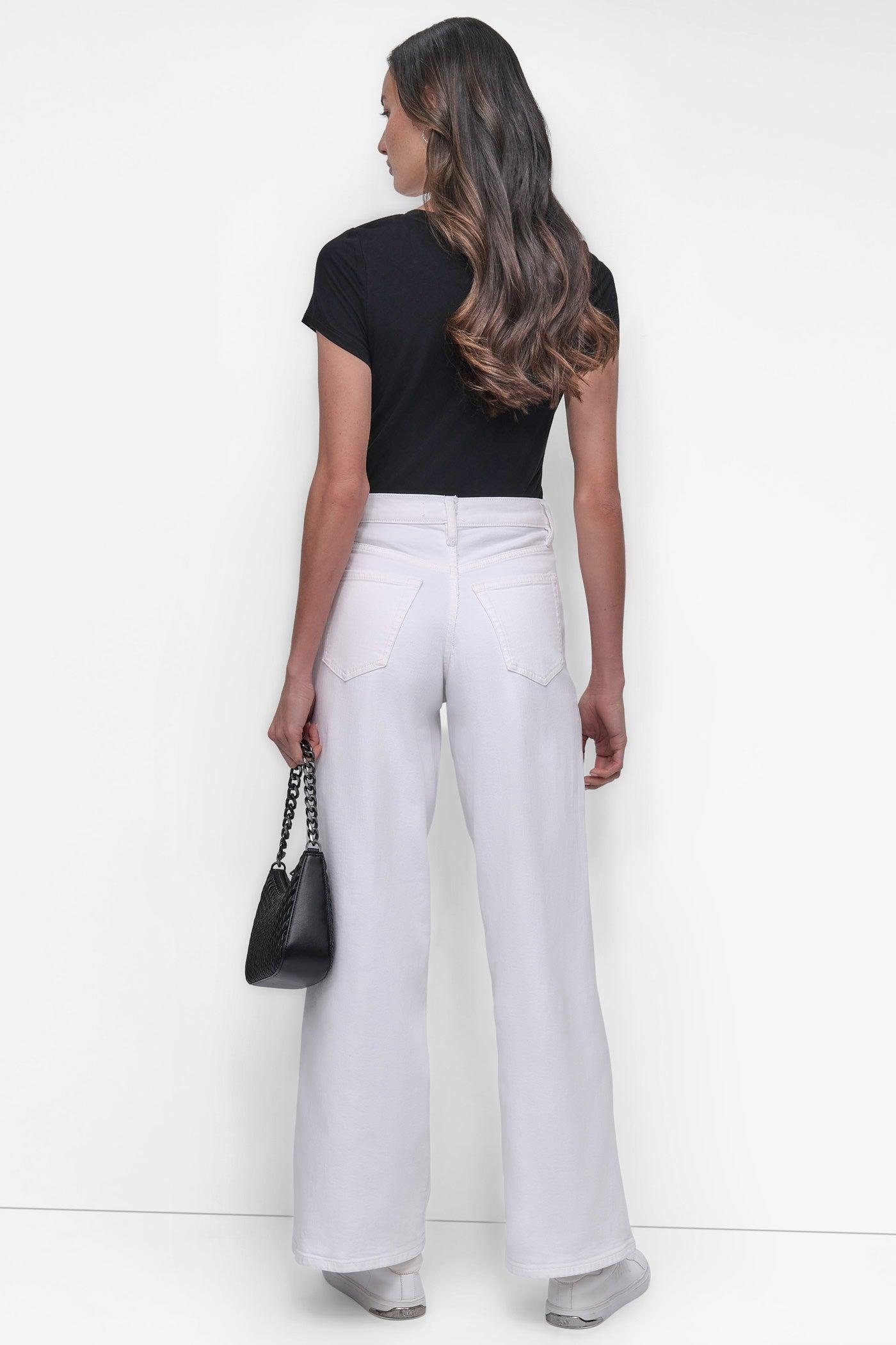 HIGH-RISE TAILORED WIDE-LEG JEAN Product Image