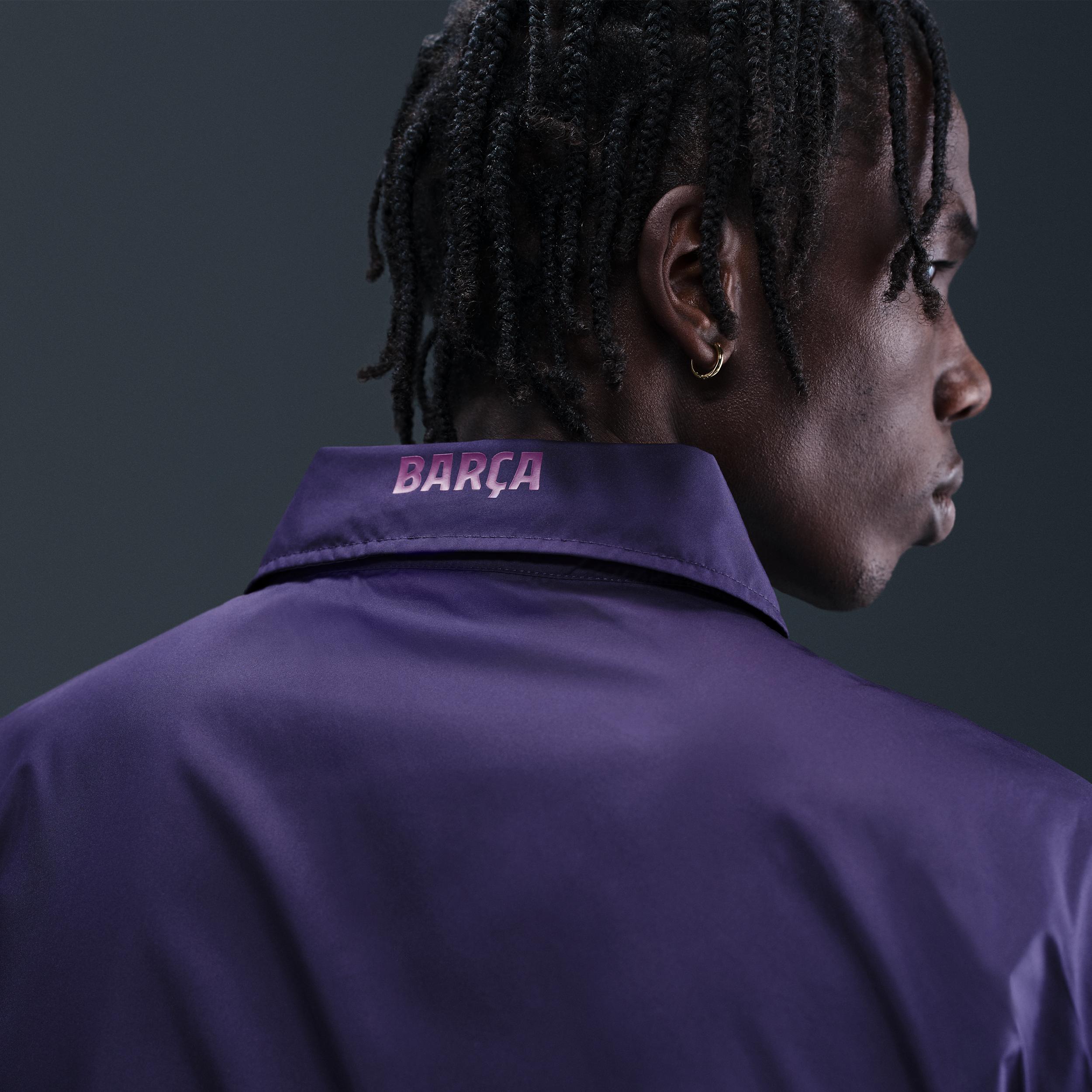 FC Barcelona Club Nike Men's Soccer Coaches' Jacket Product Image