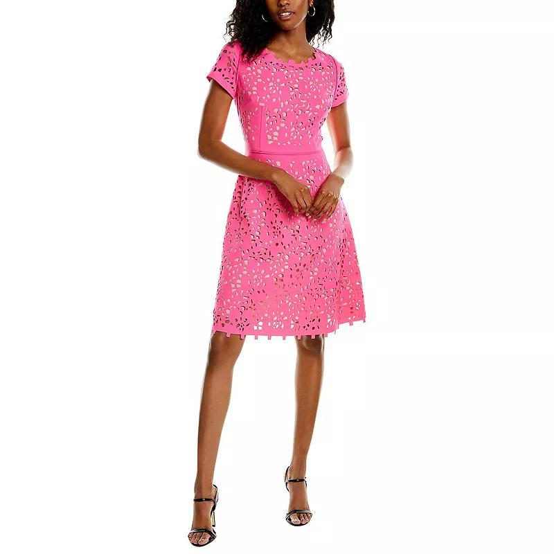 Women's Focus By Shani Cutout Fit & Flare Dress,  Product Image
