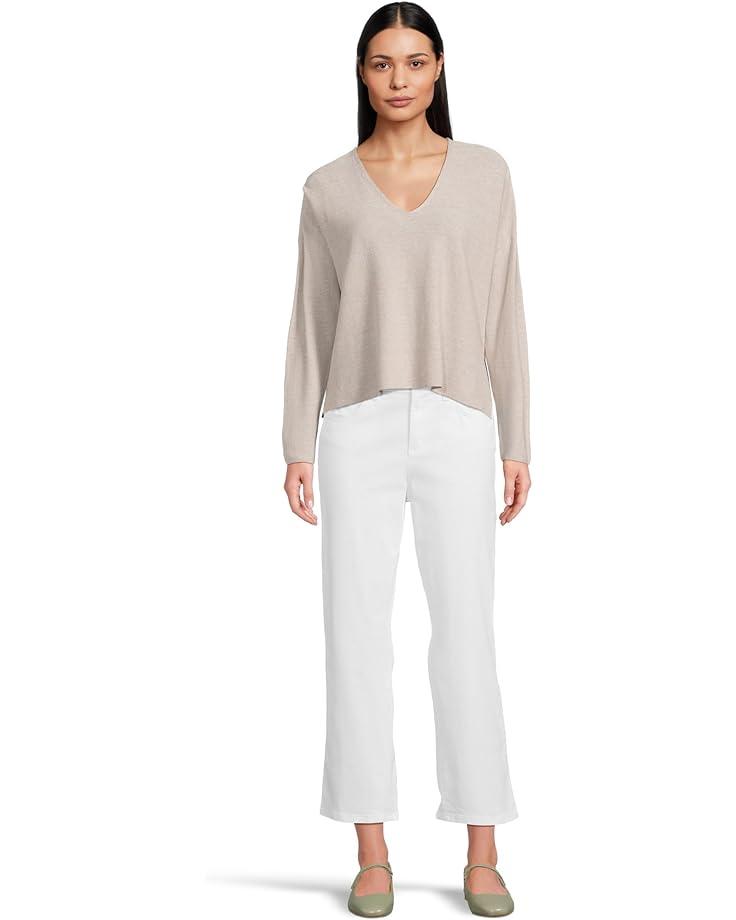 Washable Flex Ponte High Waisted Slim Full Length Jean Product Image