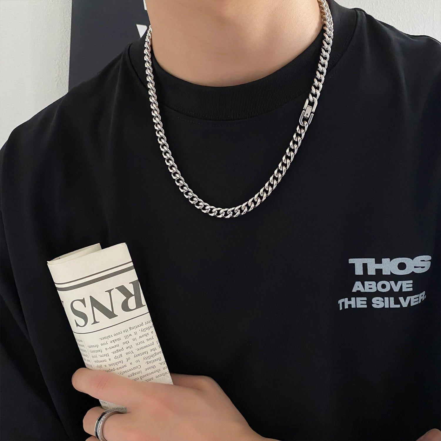 CUBAN CHAIN NECKLACE (4 sizes) Product Image