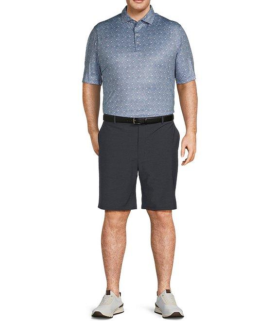 Johnnie-O Big & Tall Fernando Print Performance Stretch Short Sleeve Polo Shirt Product Image