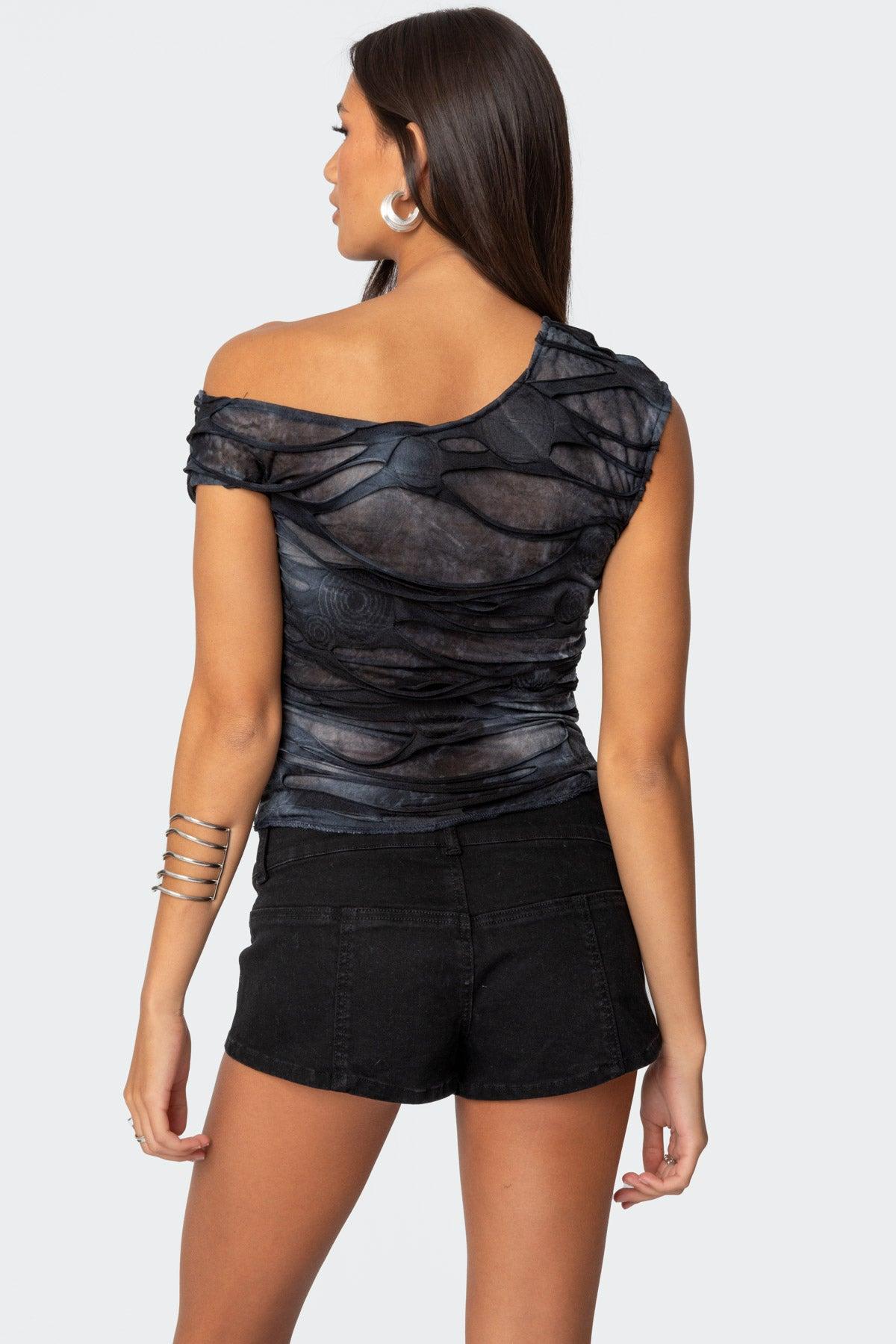Shredded Asymmetric Top Product Image