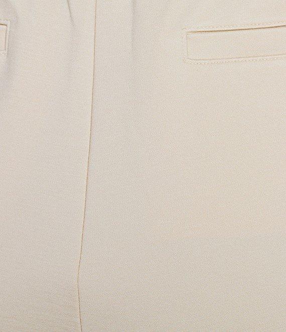 Eileen Fisher Organic Cotton Double Knit Stripe Round Neck Long Sleeve Reversible Top Product Image