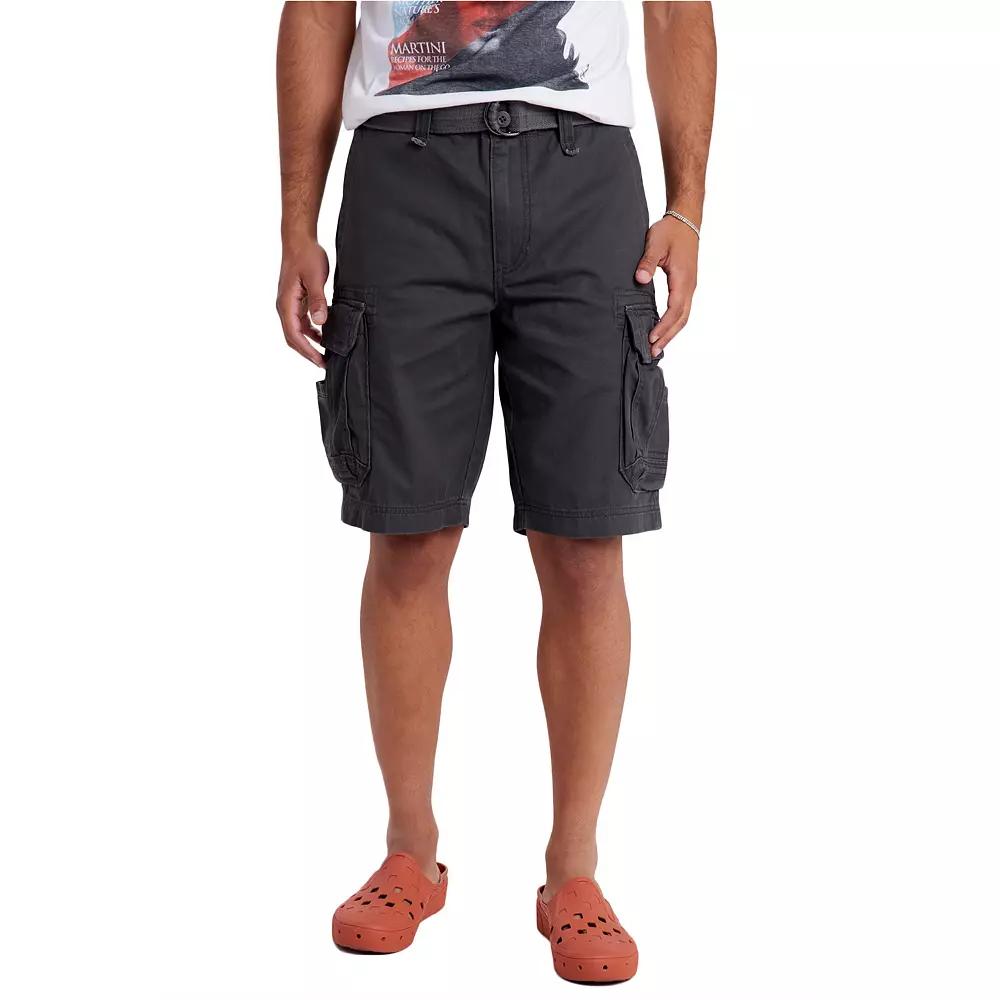 Men's UNIONBAY 11" Survivor Belted Cargo Shorts,  Product Image