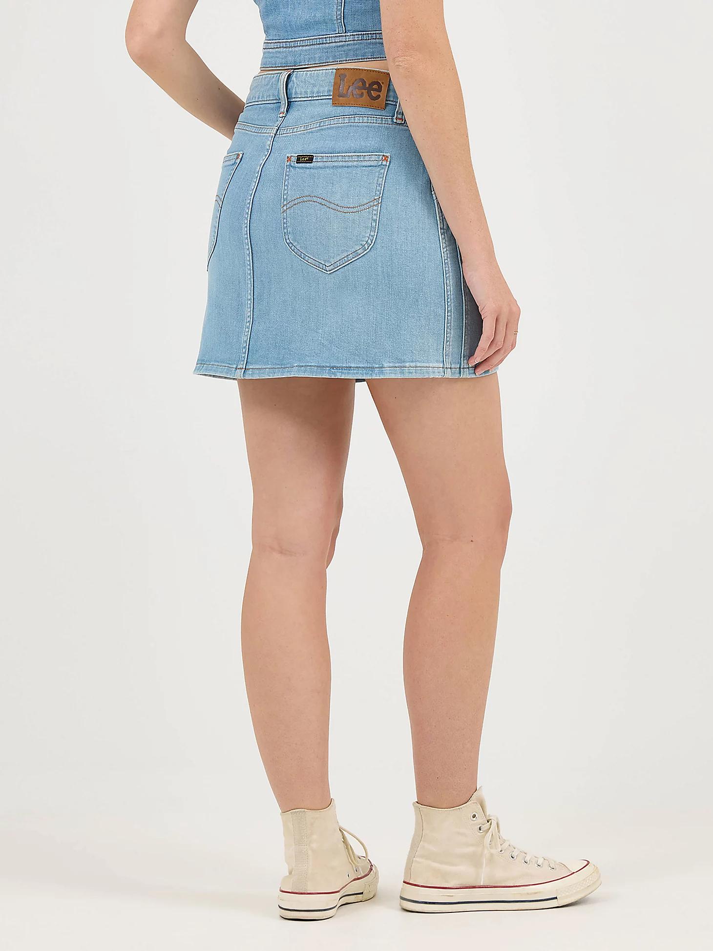 Women's Double Side Seam Mini Skirt | Women's Skirts & Dresses | Lee® Product Image