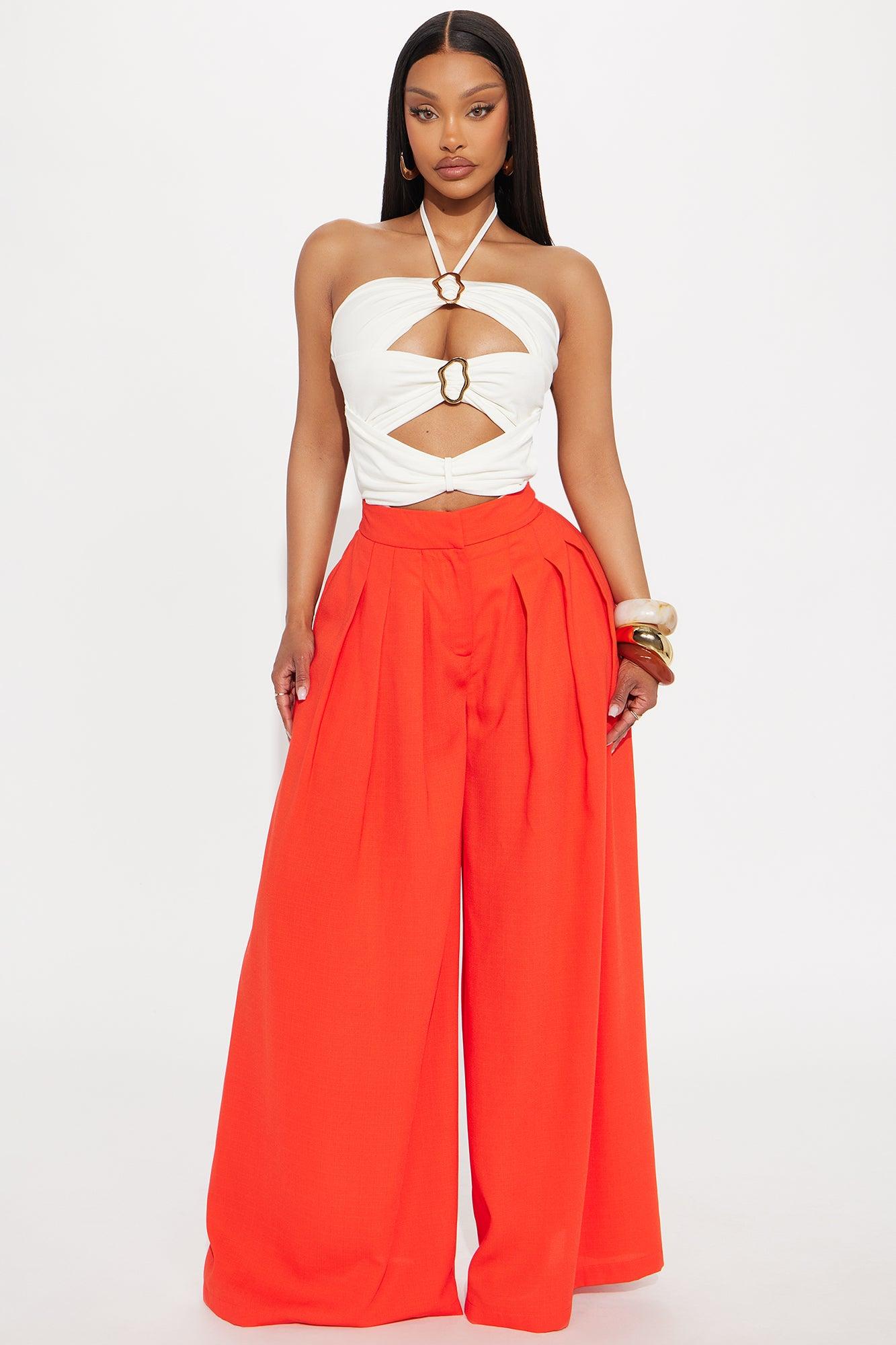 Estelle Halter Cut Out Bodysuit - Ivory Female Product Image