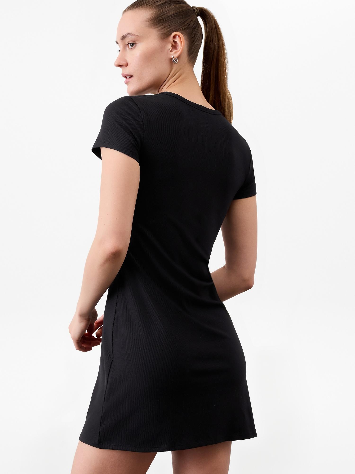Signature Rib Tee Dress Product Image