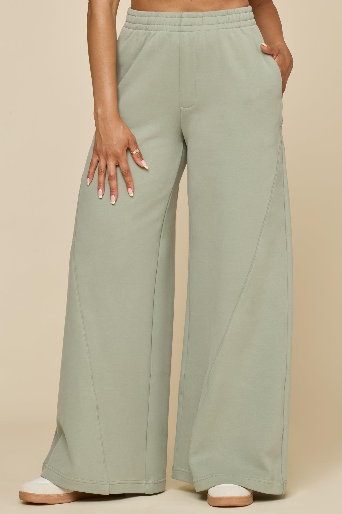 Superwide Sweatpant - Light Sage Product Image