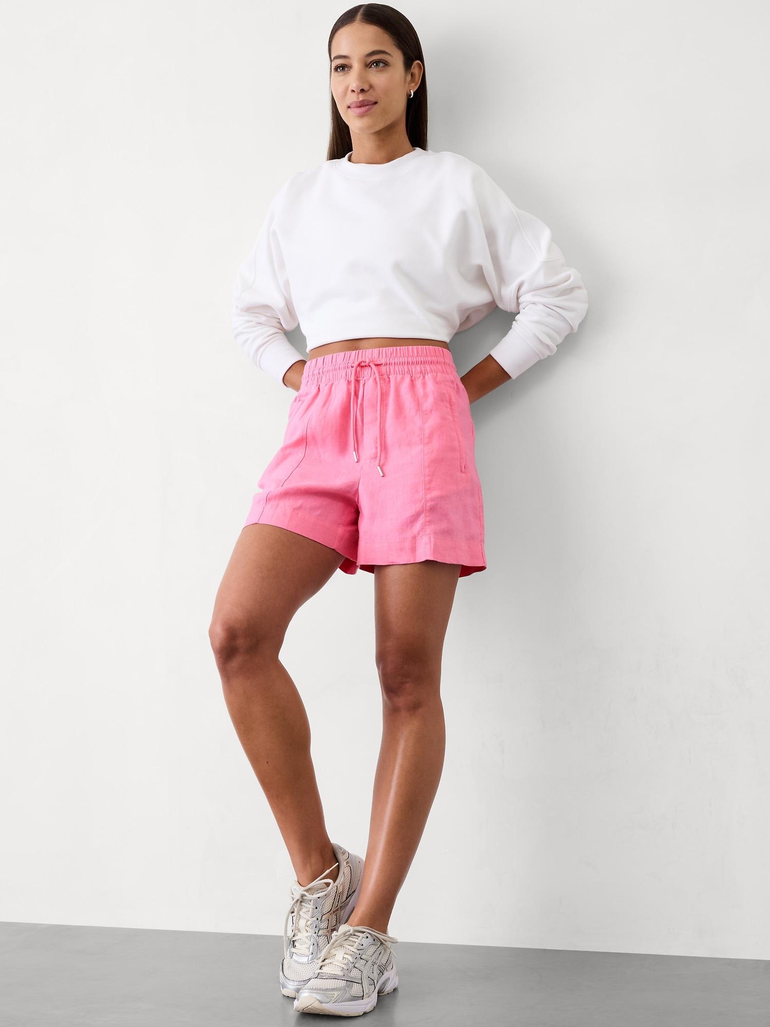 Retreat Linen Mid Rise 4" Short Product Image