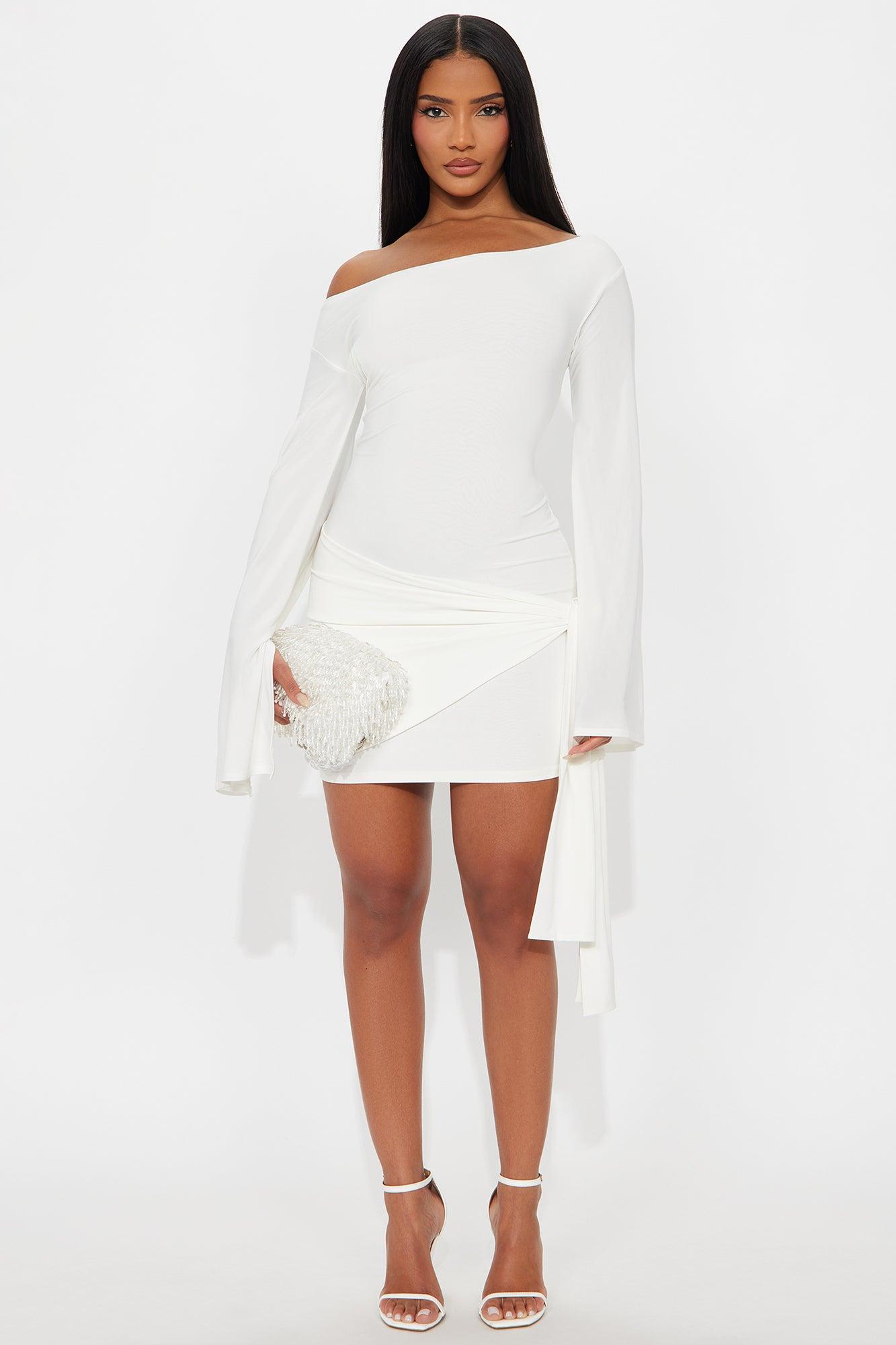 In My Layne Mini Dress - Off White Female Product Image