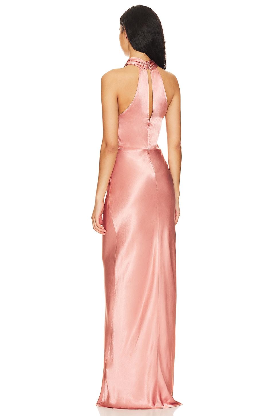 La Lune High Neck Twist Maxi Dress Shona Joy Product Image