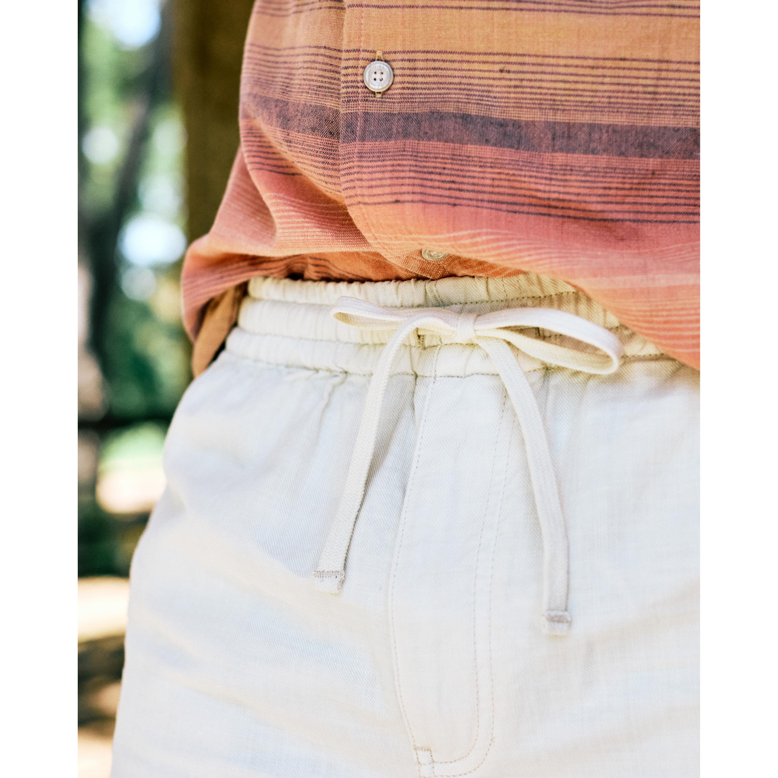 Cotton Linen Drawstring Short - 7" Product Image