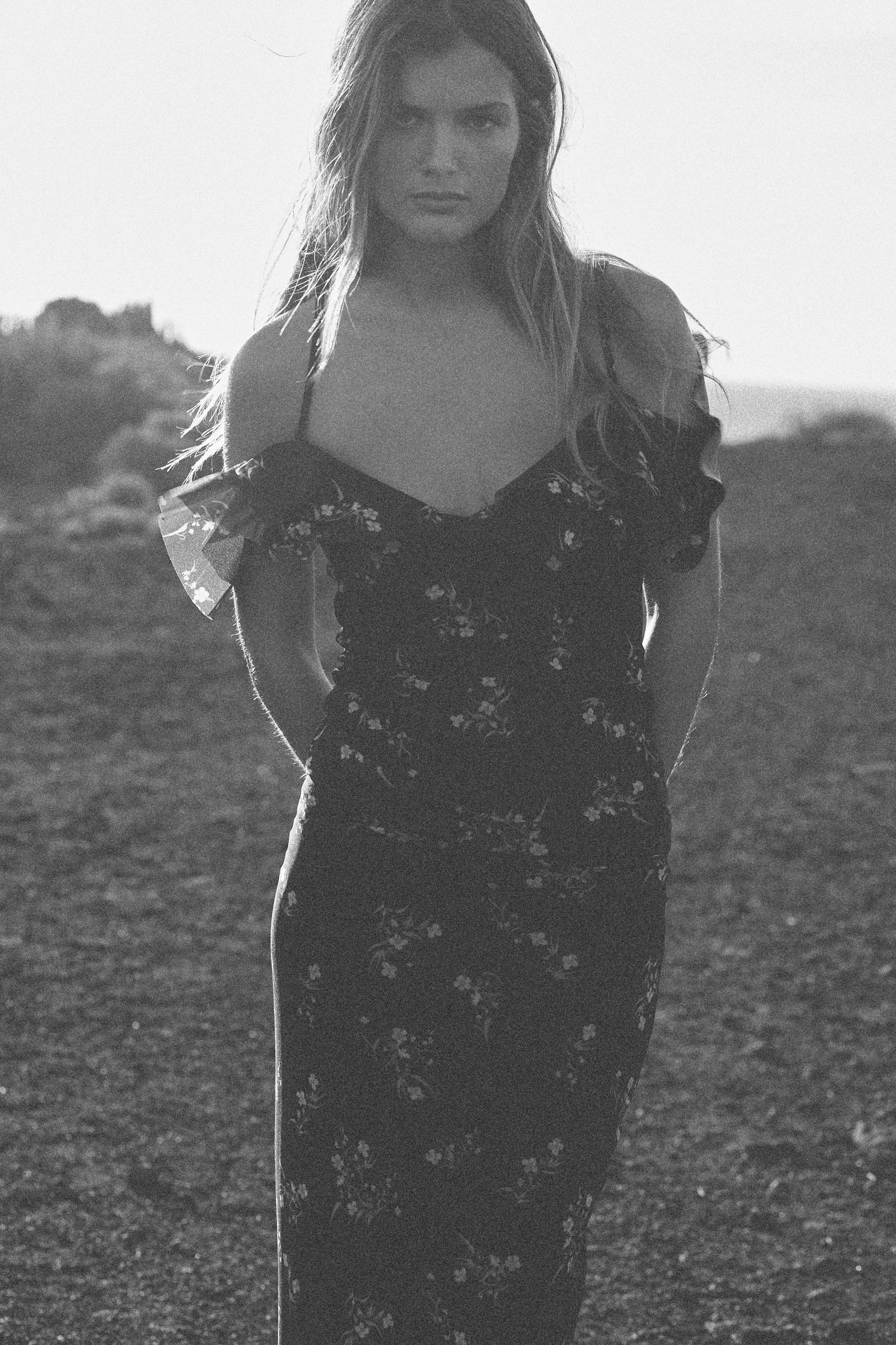 PRINTED TULLE TOP Product Image