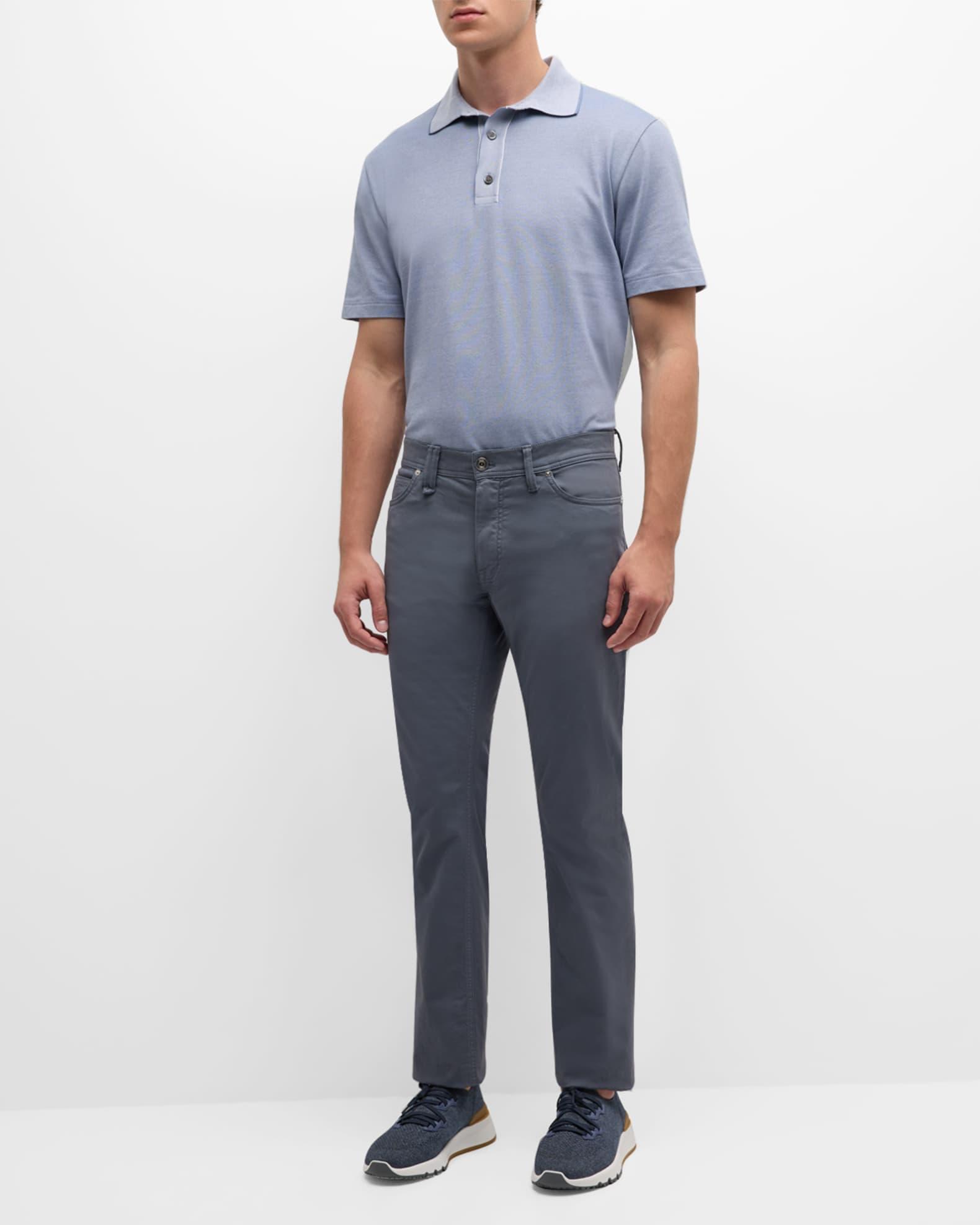 Men's Cotton-Stretch 5-Pocket Pants Product Image