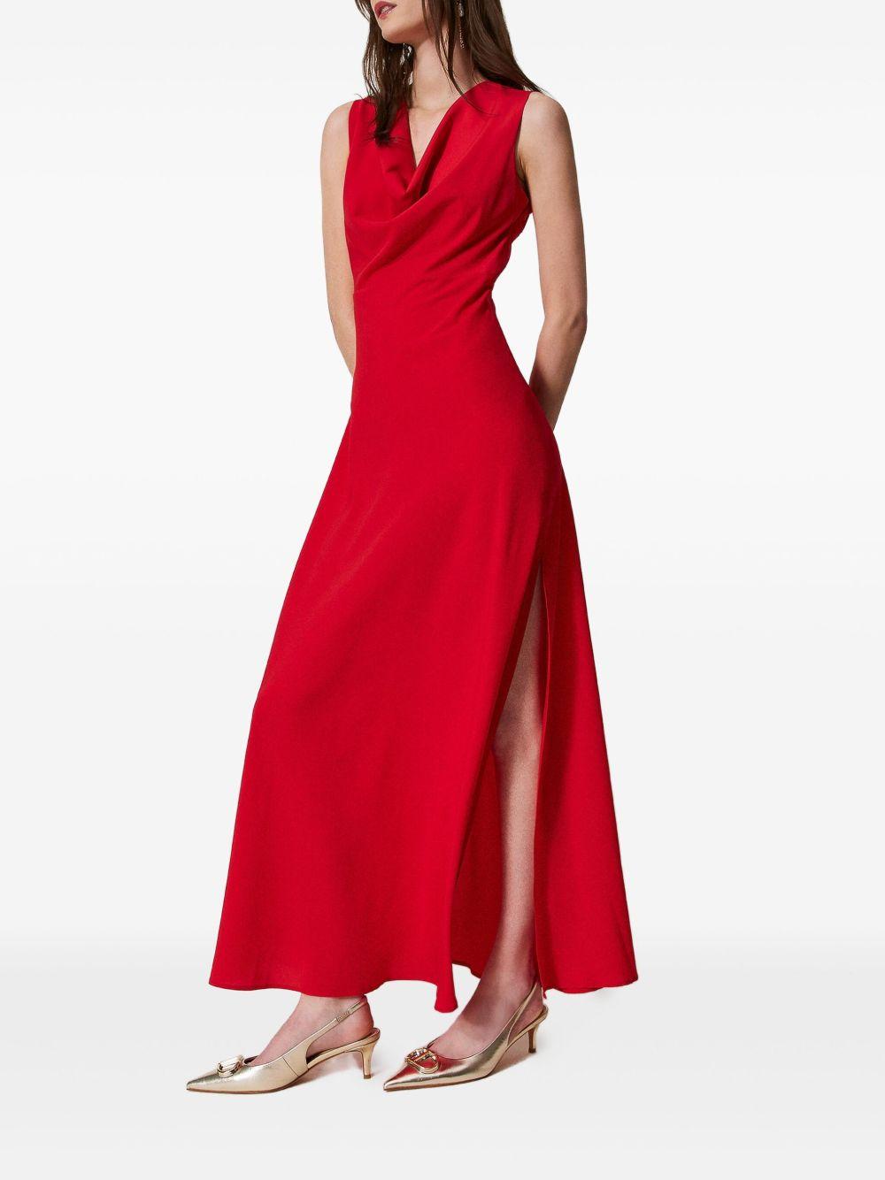 cowl-neck dress Product Image