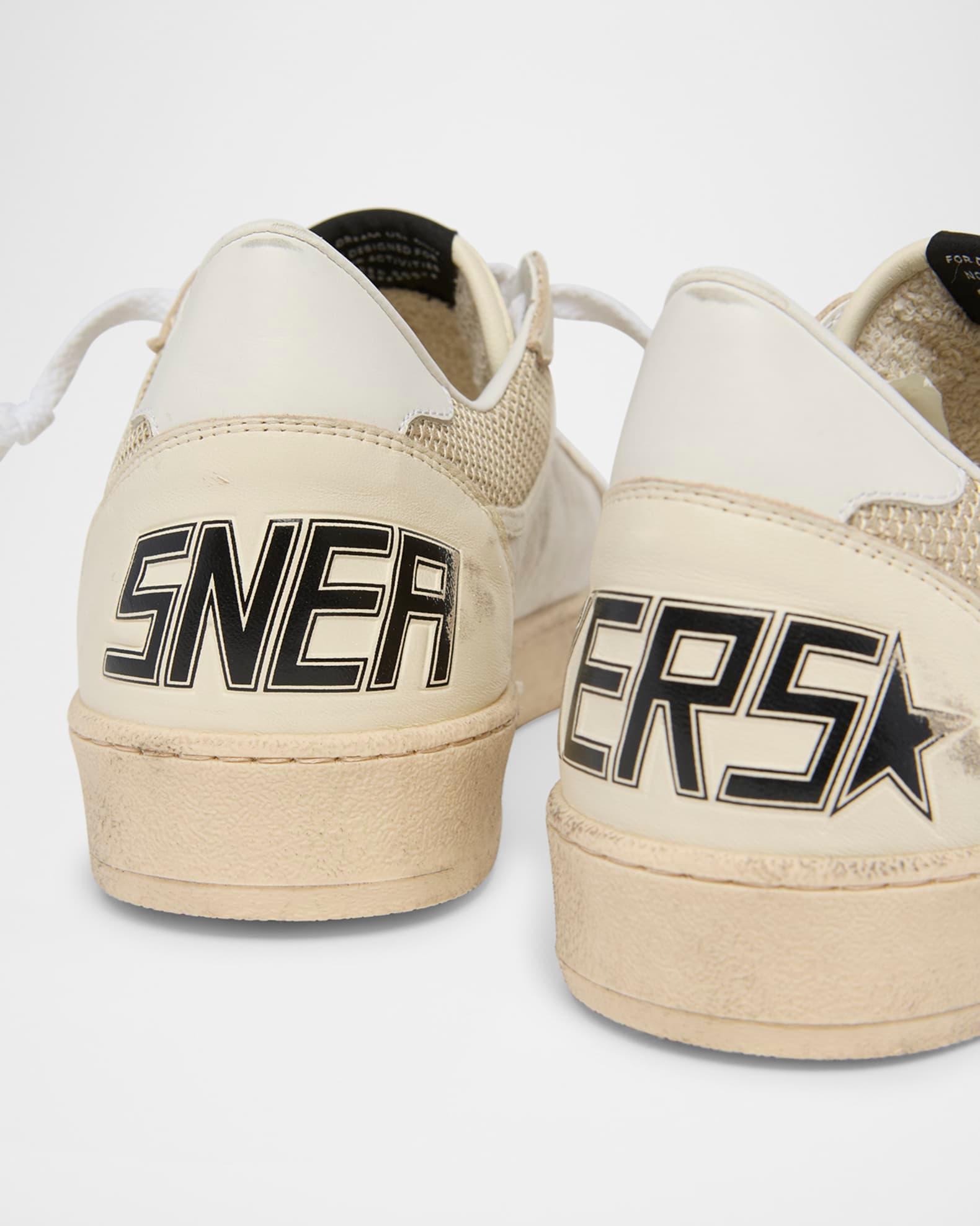 Men's Ballstar Mesh and Leather Low-Top Sneakers Product Image