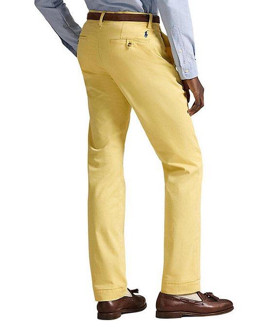 Polo Ralph Lauren Straight Fit Flat Front Stretch Twill Chino Pants Product Image