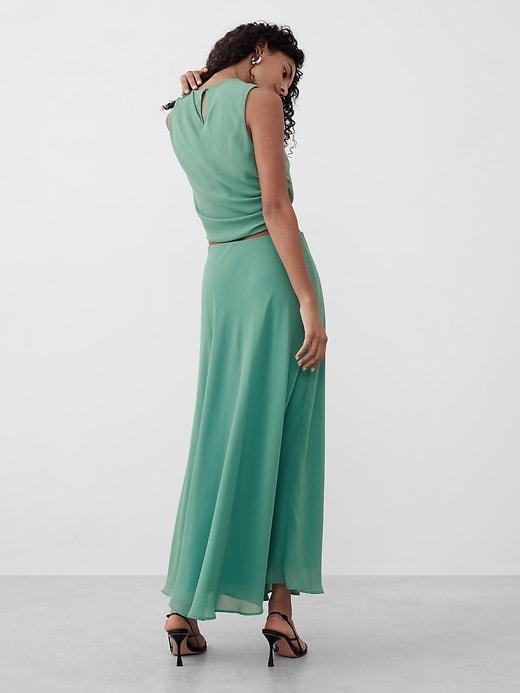 Chiffon Maxi Skirt Product Image