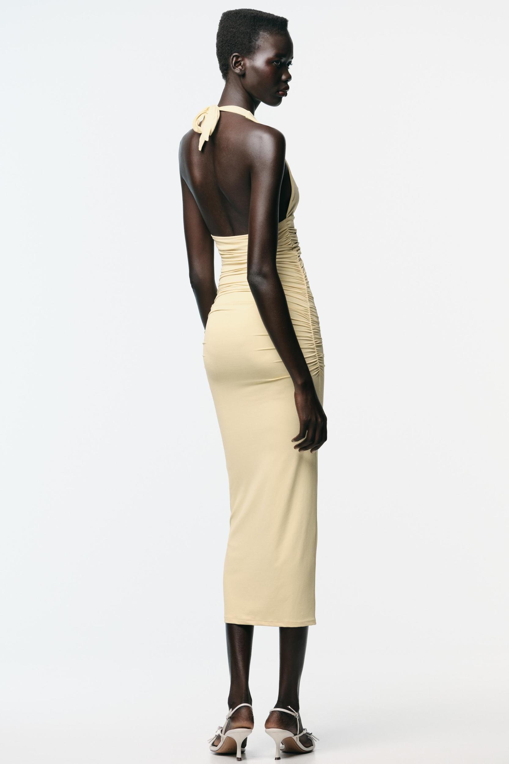 HALTER POLYAMIDE DRESS Product Image