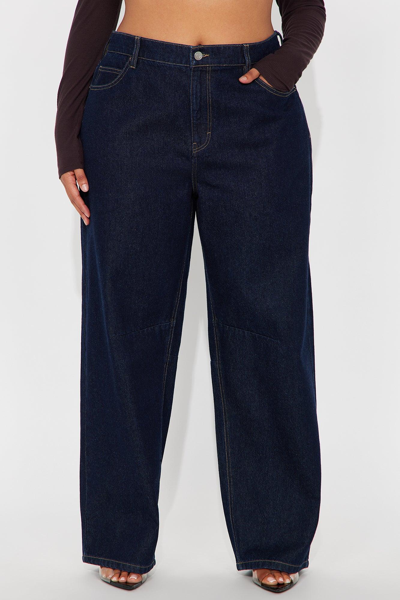 Dakota Straight Leg Jeans - Dark Denim Female Product Image