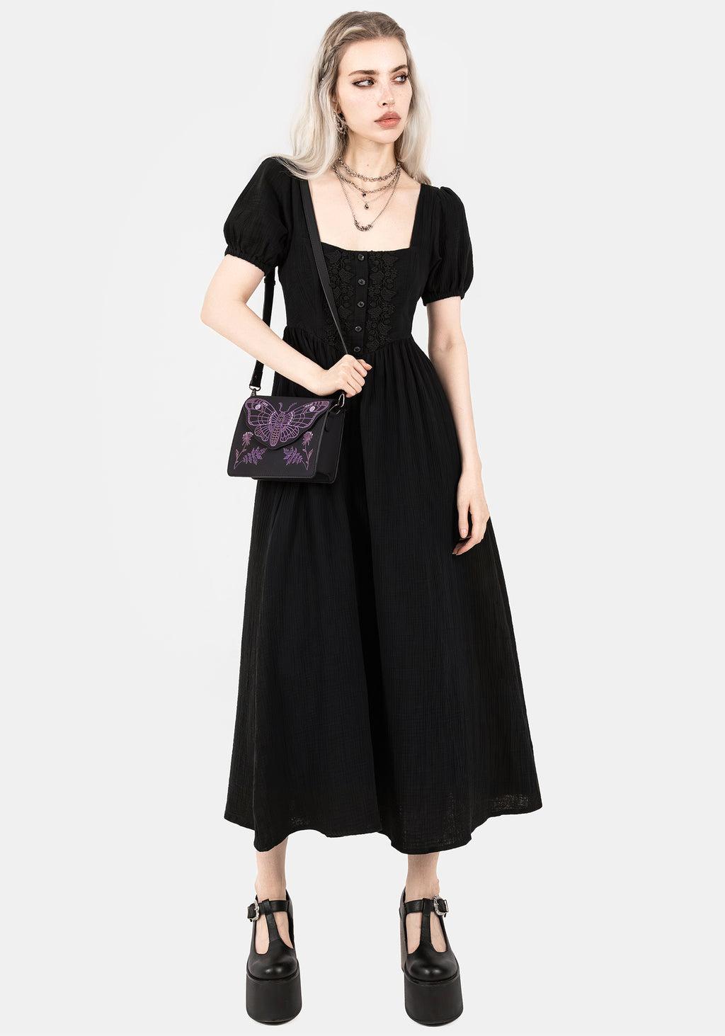 Alder Cotton Detail Midaxi Dress Product Image