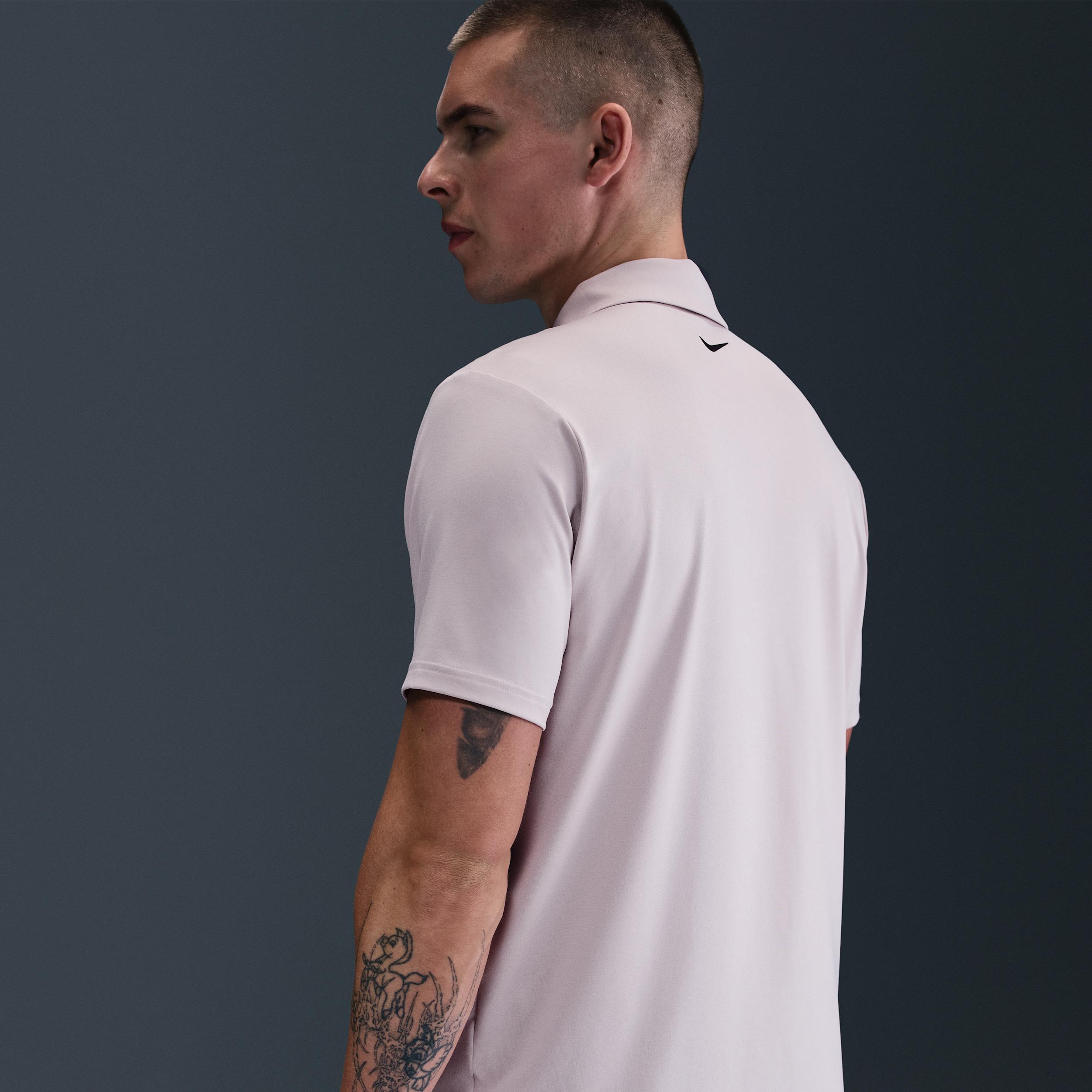 Nike Mens Tour Dri-FIT Heathered Golf Polo | FZ7489-379 Product Image