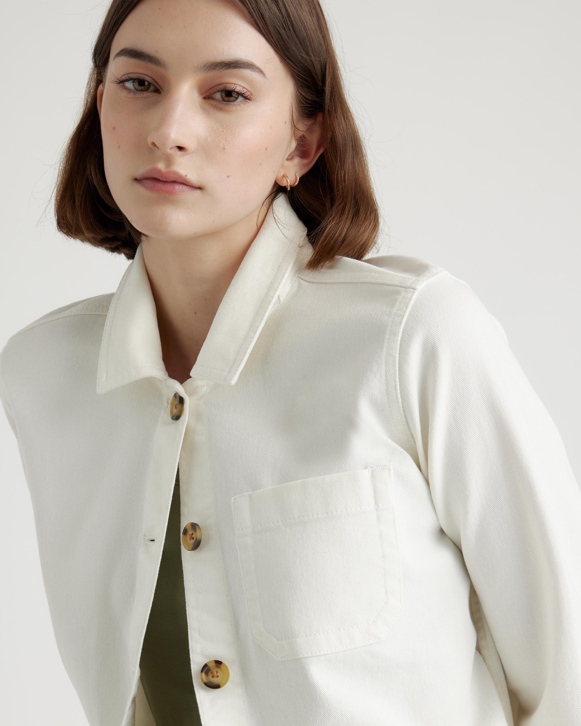 Quince | Women's Organic Comfort Stretch Chore Jacket Organic Cotton Product Image
