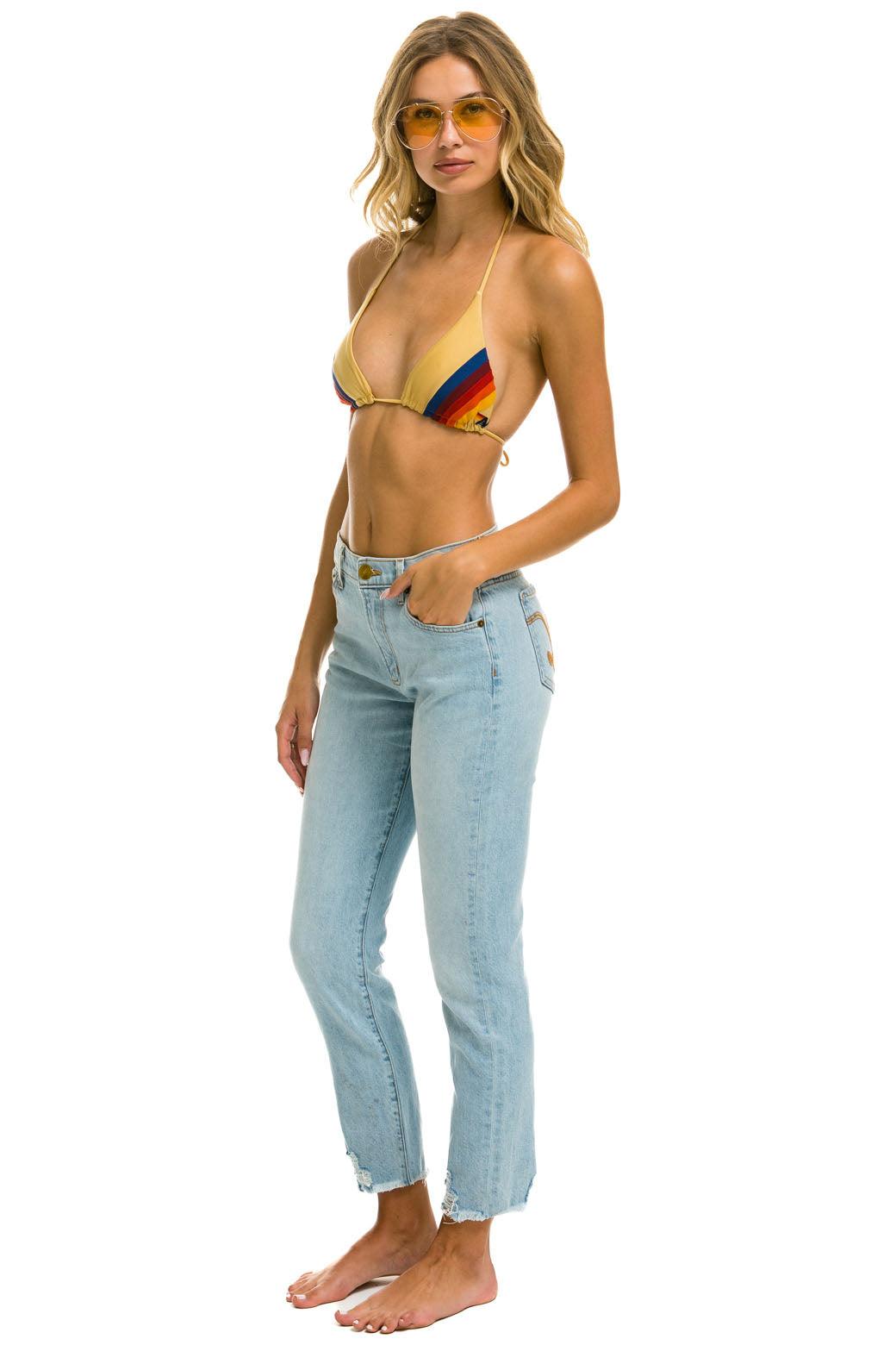 MID RISE SLIM SURFER JEAN - SUPER LIGHT Female Product Image