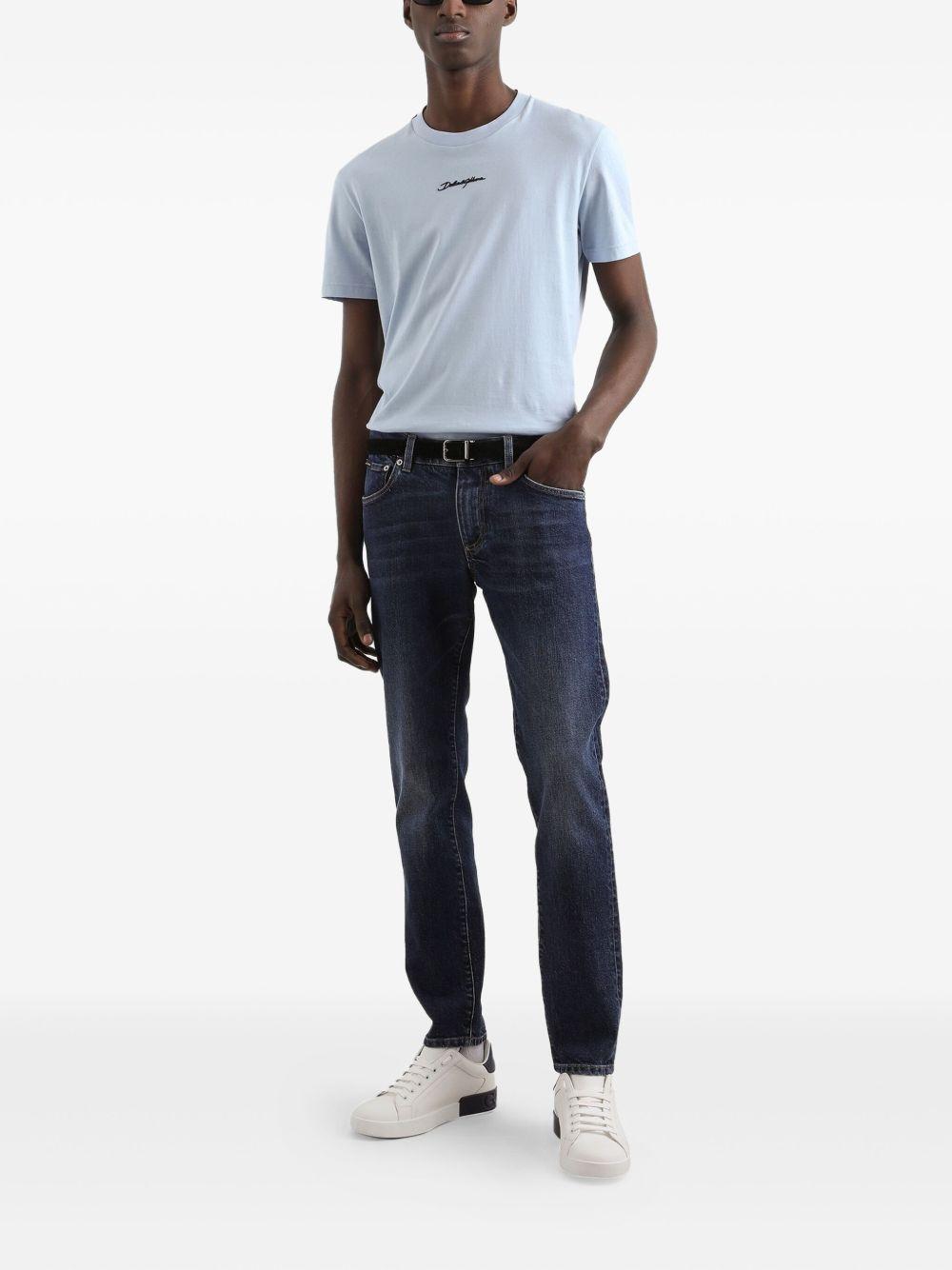 logo-plaque jeans Product Image