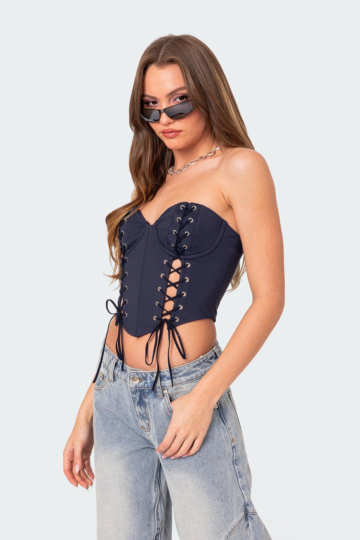 Mckenna Lace Up Corset Product Image