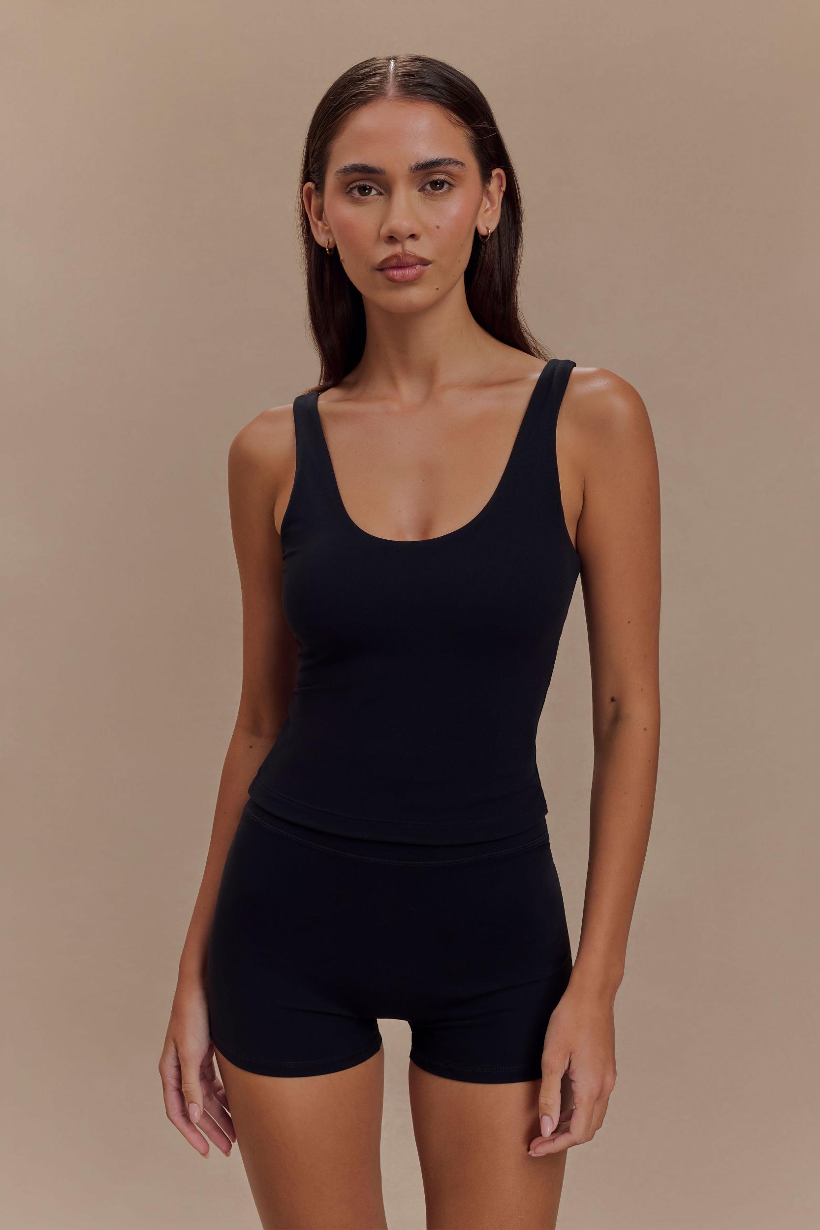 Alexandra Yoga Top - Black Product Image