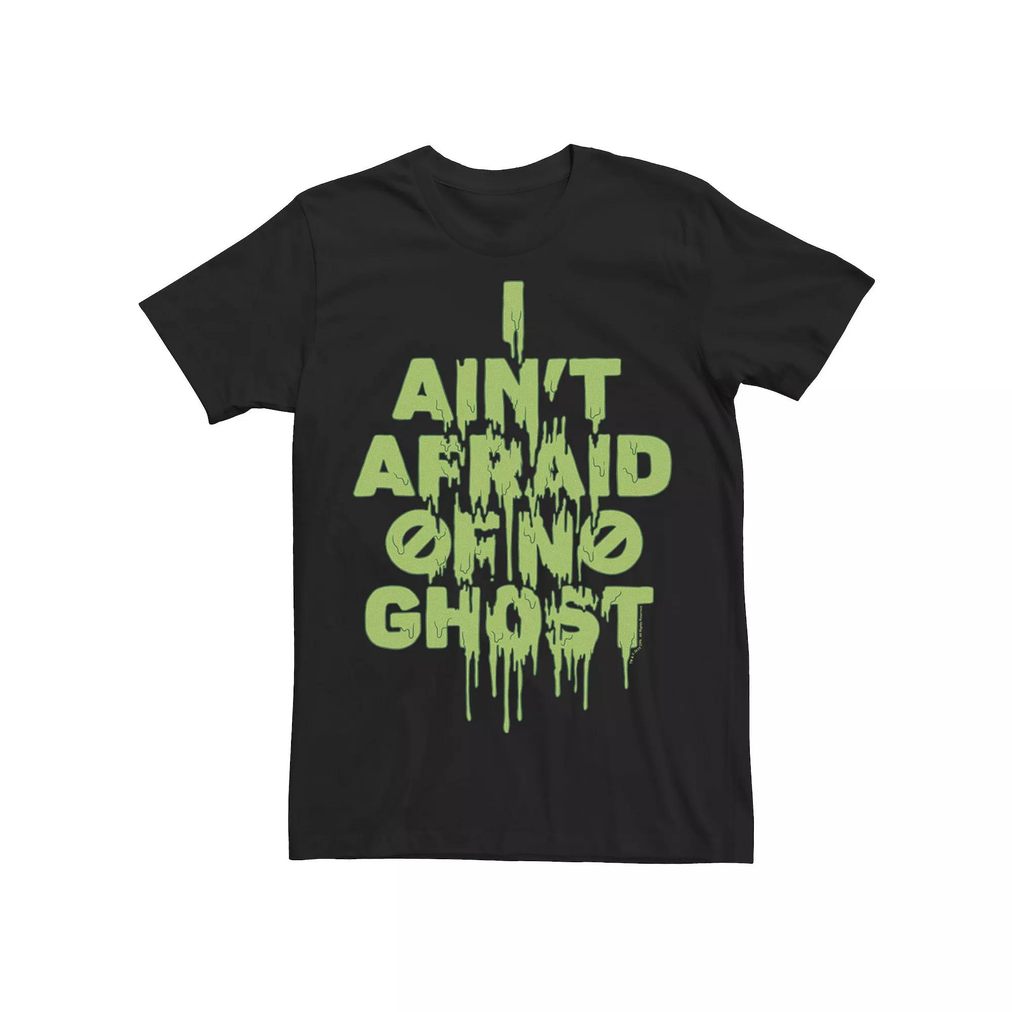 Men's Ghostbusters I Ain't Afraid Of No Ghosts Slime Drip Tee,  Product Image