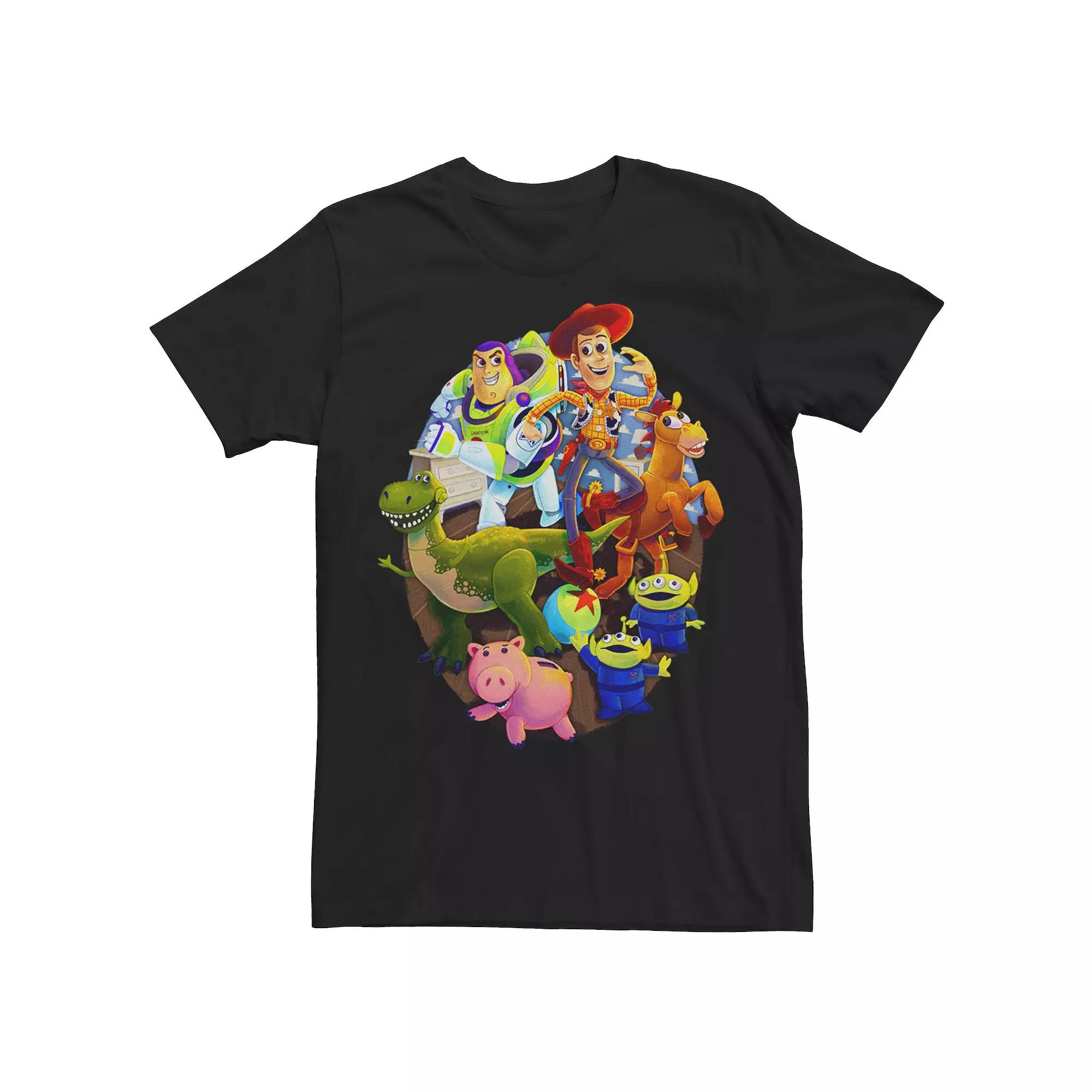 Disney / Pixar's Toy Story Men's Main Cast Circle Logo Tee,  Product Image