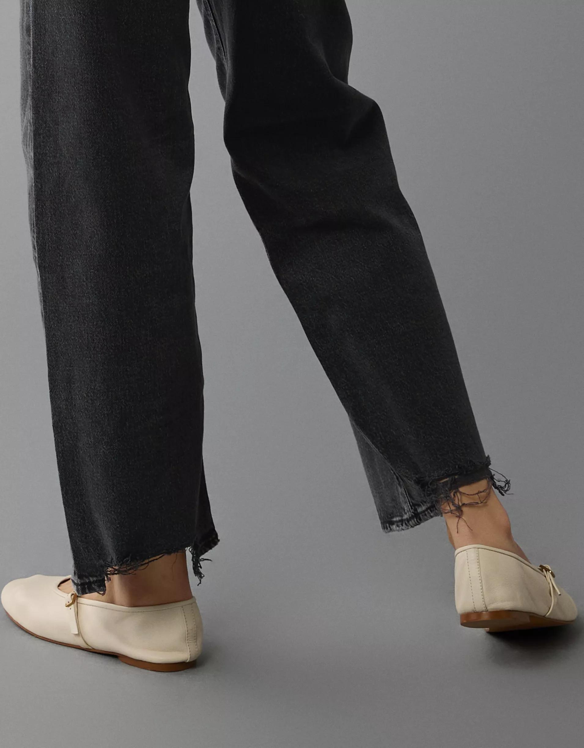 AE Stretch Curvy High-Waisted Stovepipe Jean Product Image