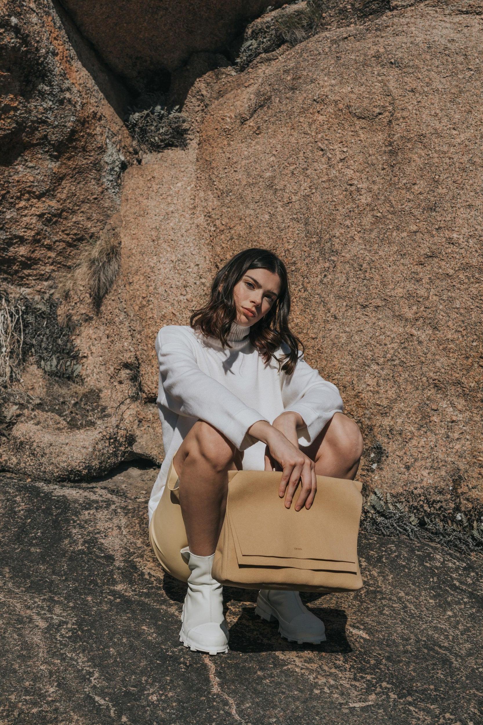 Camel Crossbody Bag Product Image