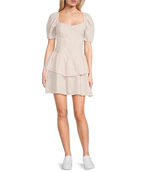 GB Mini Embroidered Floral Dress Product Image