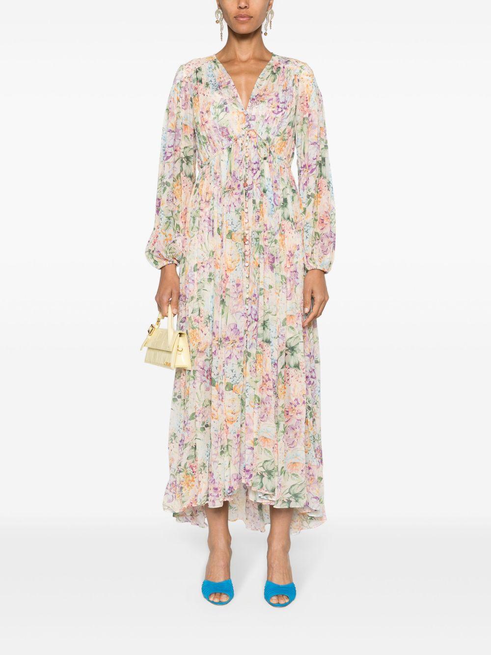 Halliday floral-print maxi dress Product Image