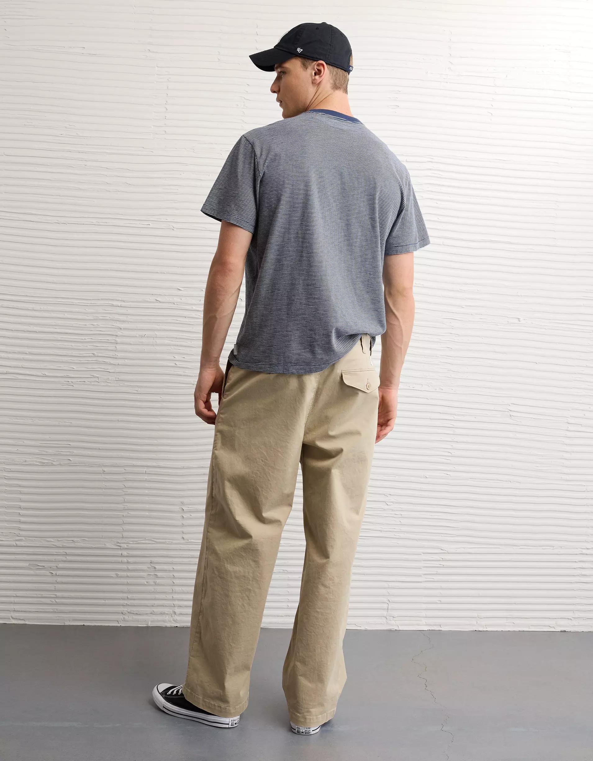 AE Flex Ultra Baggy Lived-In Khaki Pant Product Image