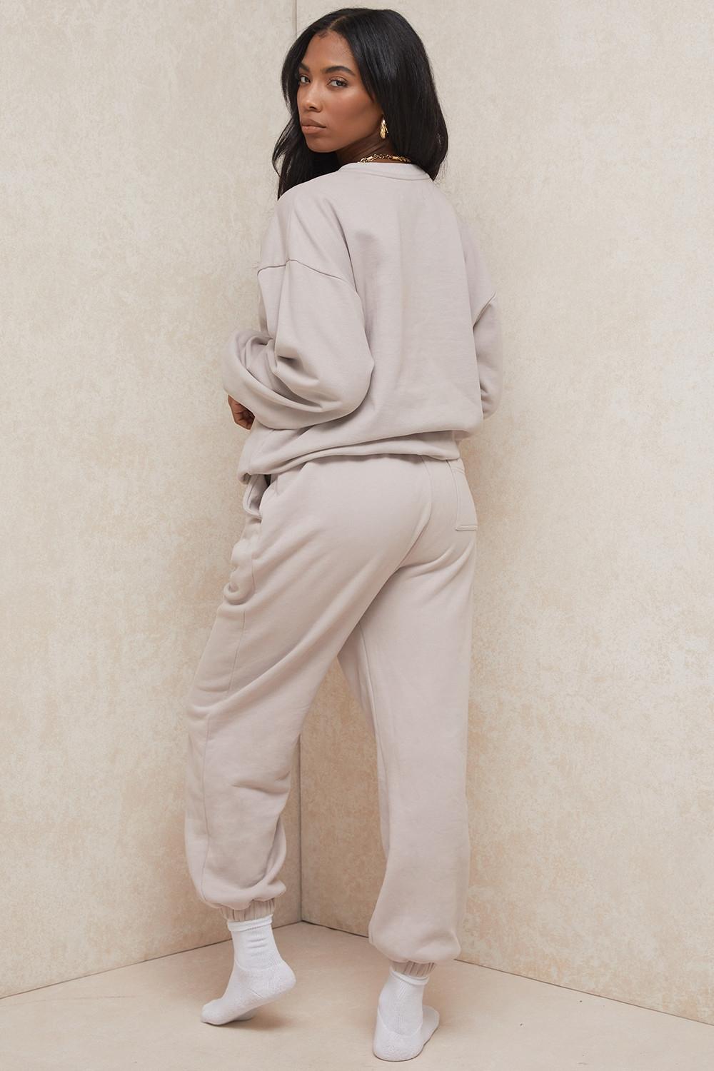 Sky  stone fleece back jogging trousers Product Image