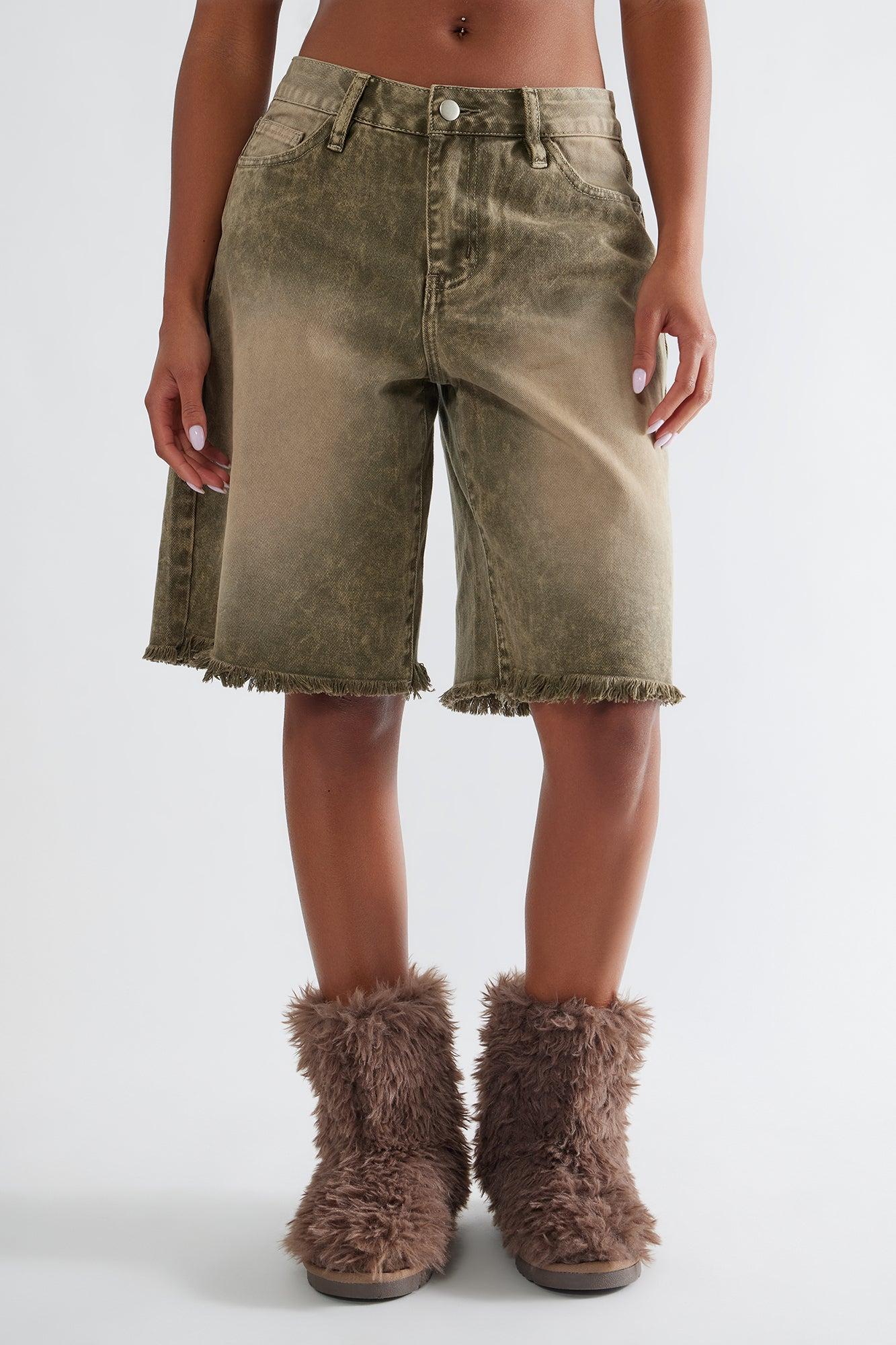 Yetti Faux Fur Booties - Chocolate Female Product Image