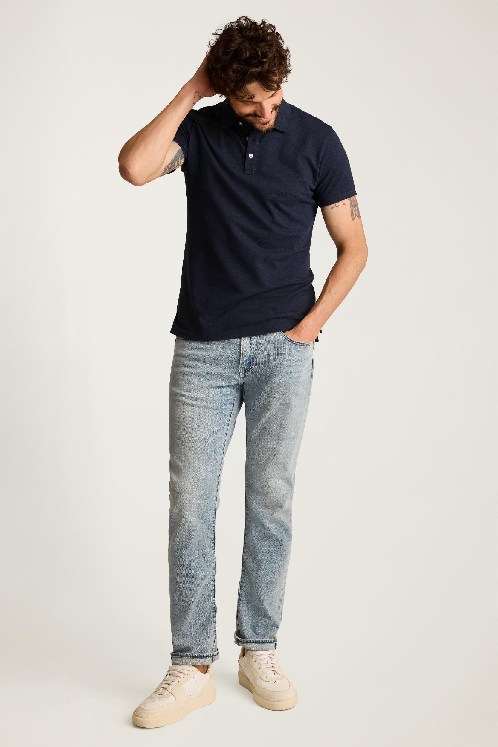 Stretch Pique Polo Product Image
