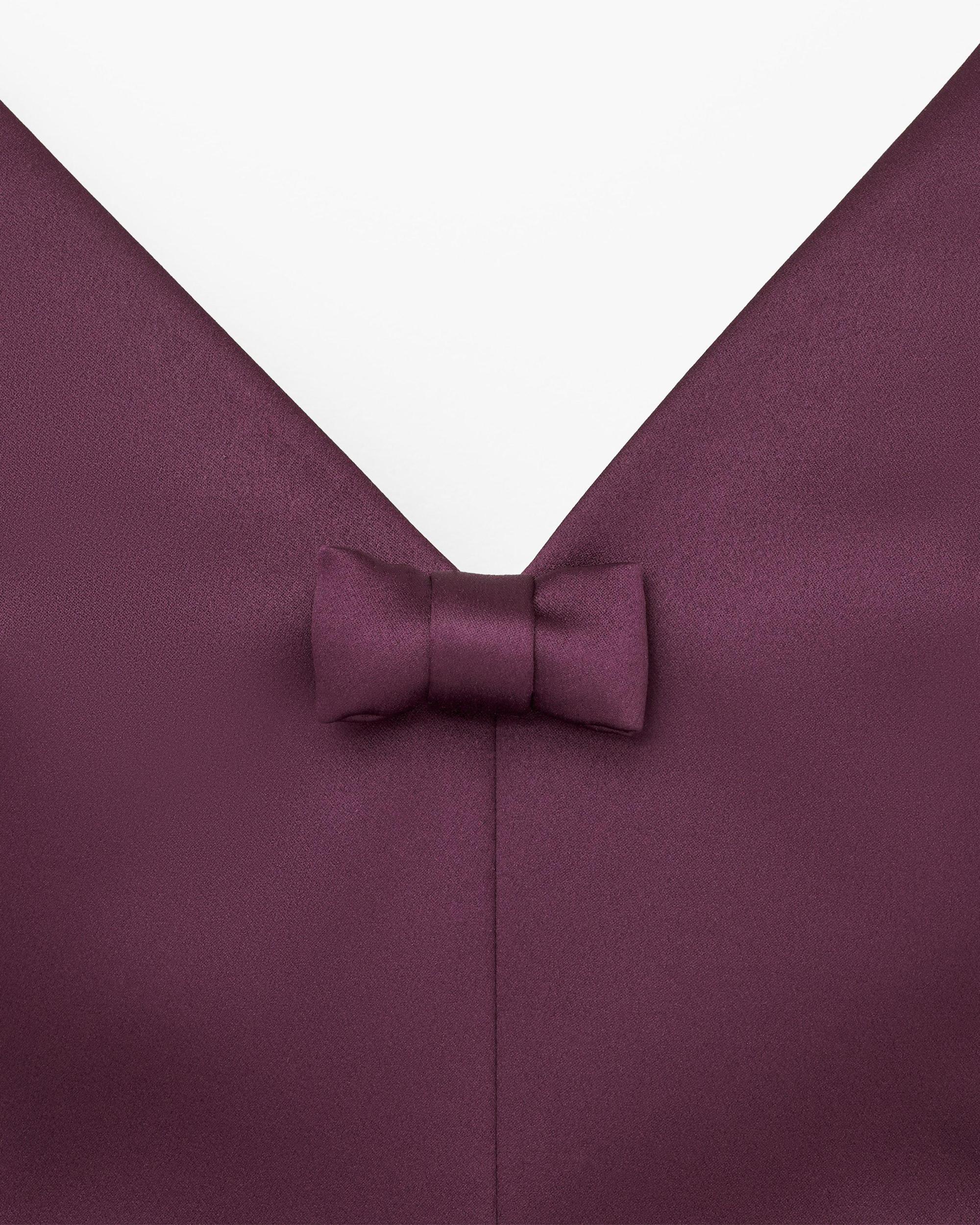 Satin Bow Dress Product Image