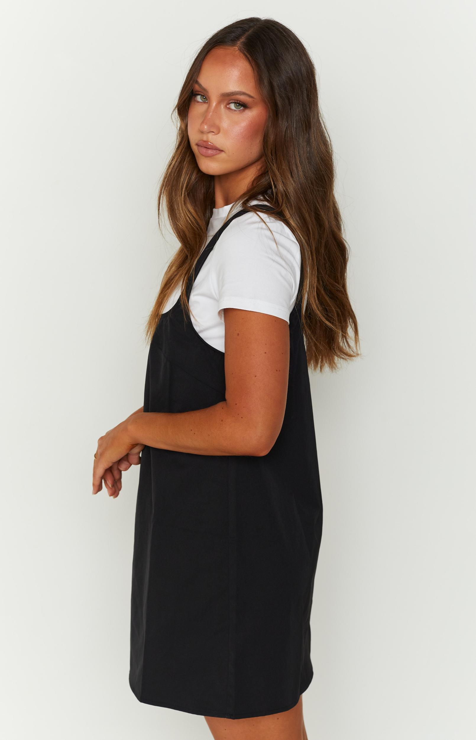 Priya Black Mini Dress Product Image