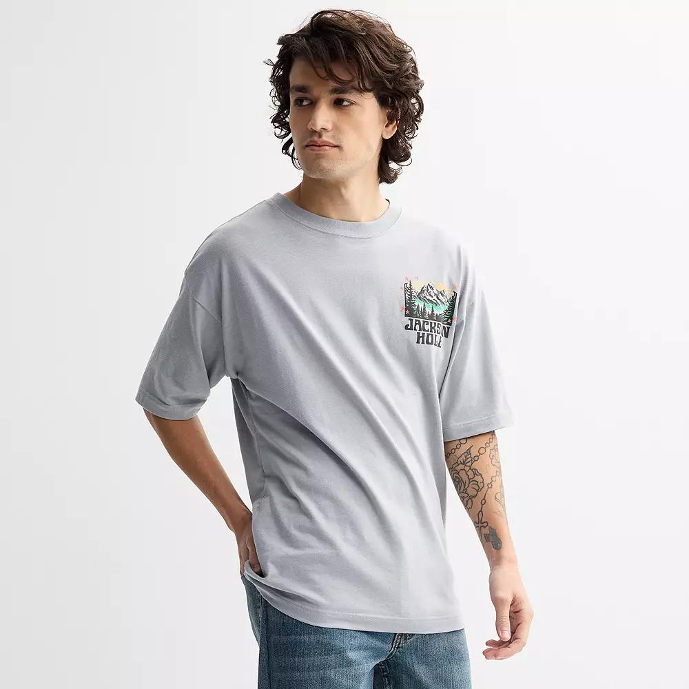 Men's Jackson Hole Wyoming Nature Scene Graphic Tee,  Product Image