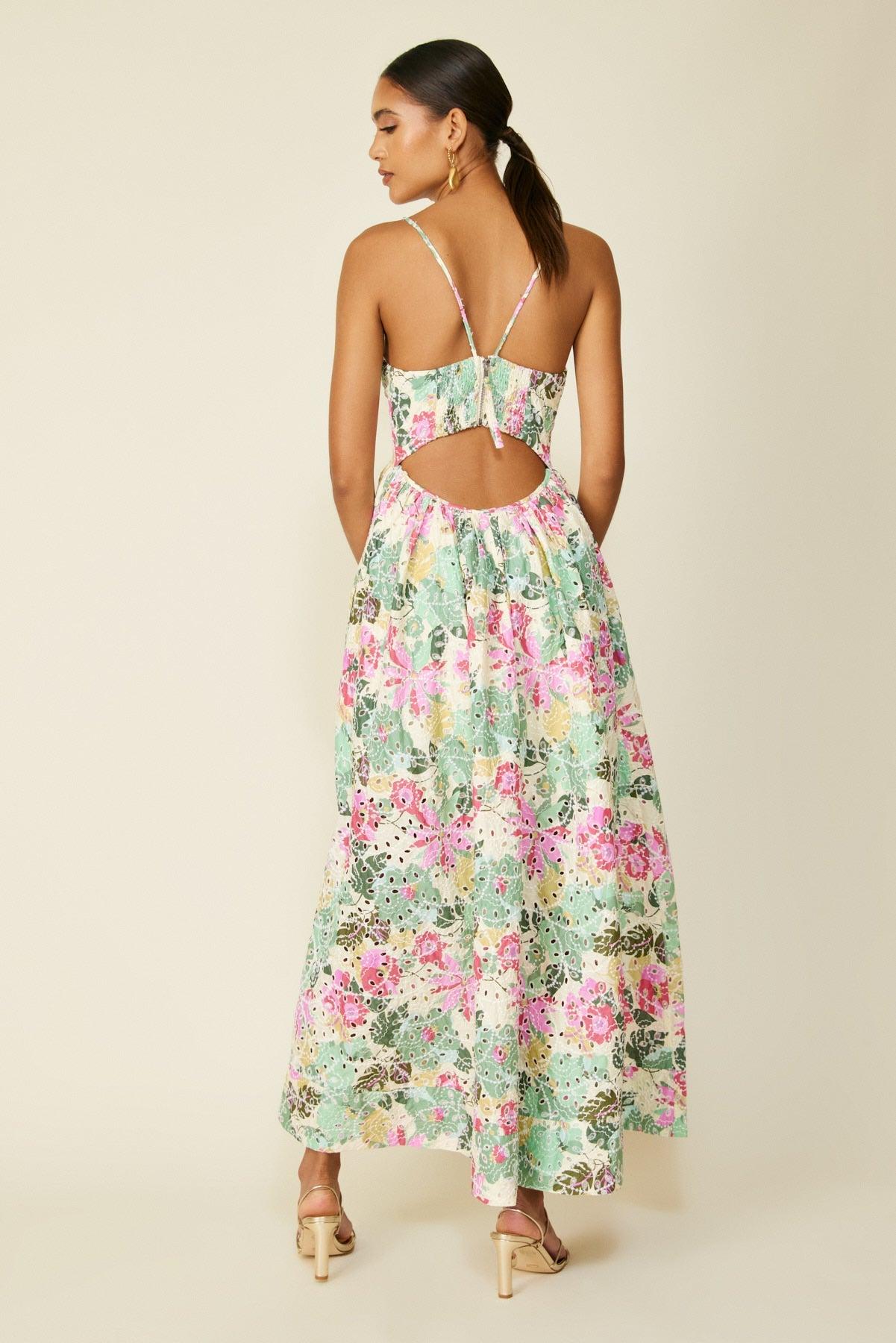 FINAL SALE Line & Dot | Playa Maxi Dress Product Image