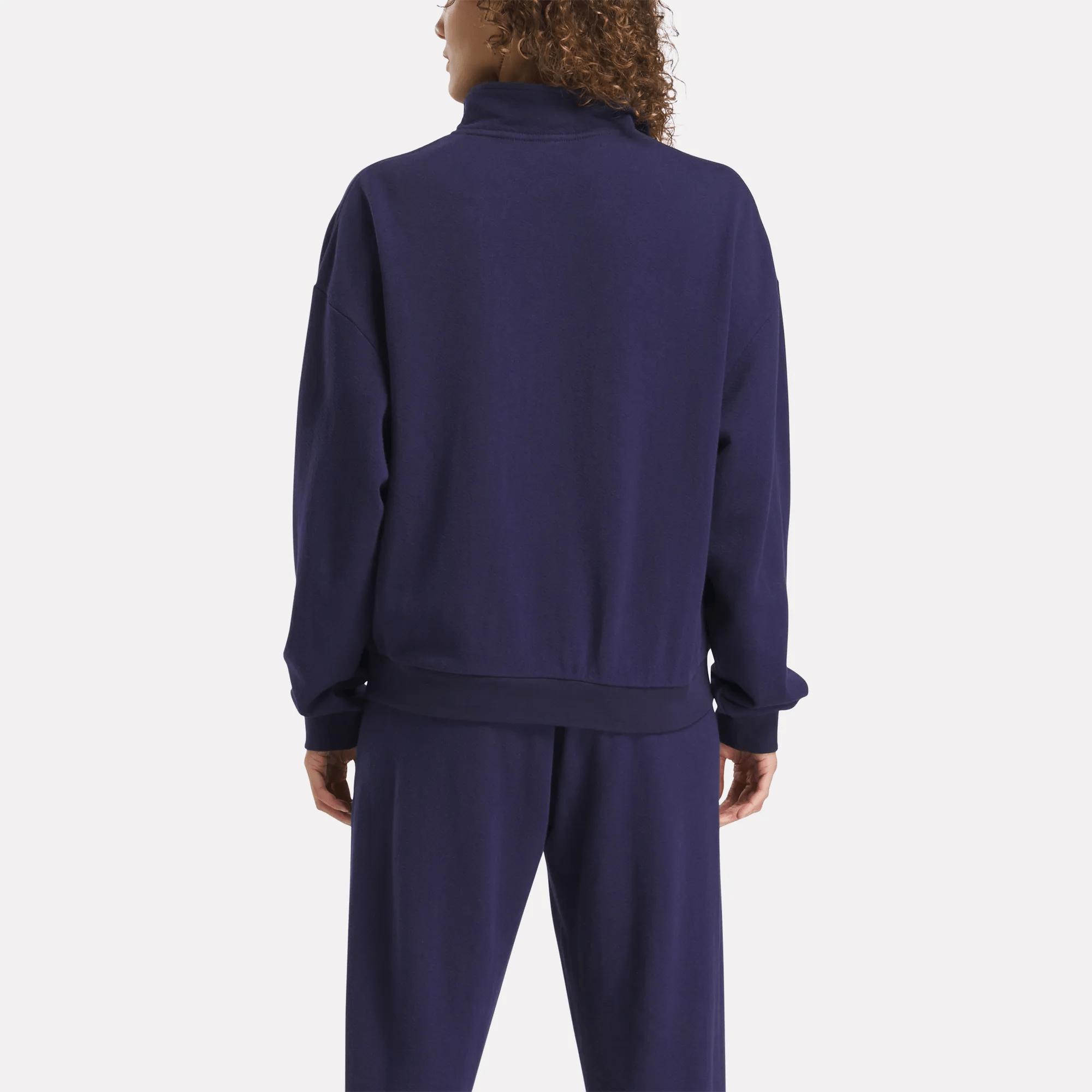 Women's Reebok x SET Classic Lightweight Quarter-Zip Sweatshirt Female Product Image