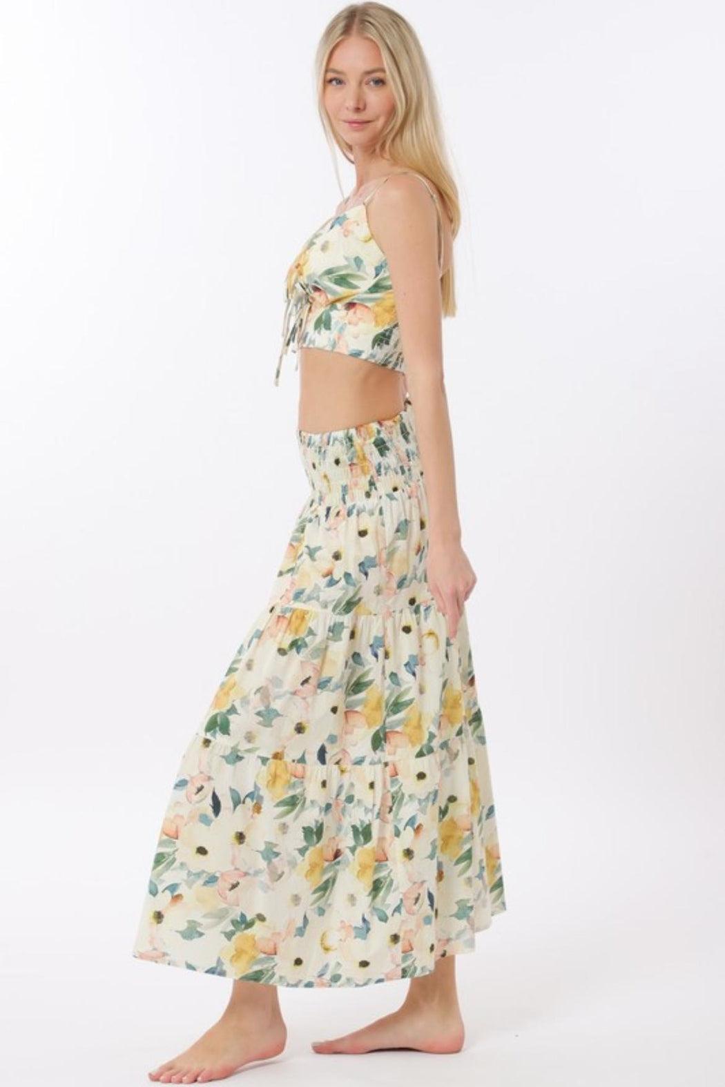 Floral Skirt Set Product Image